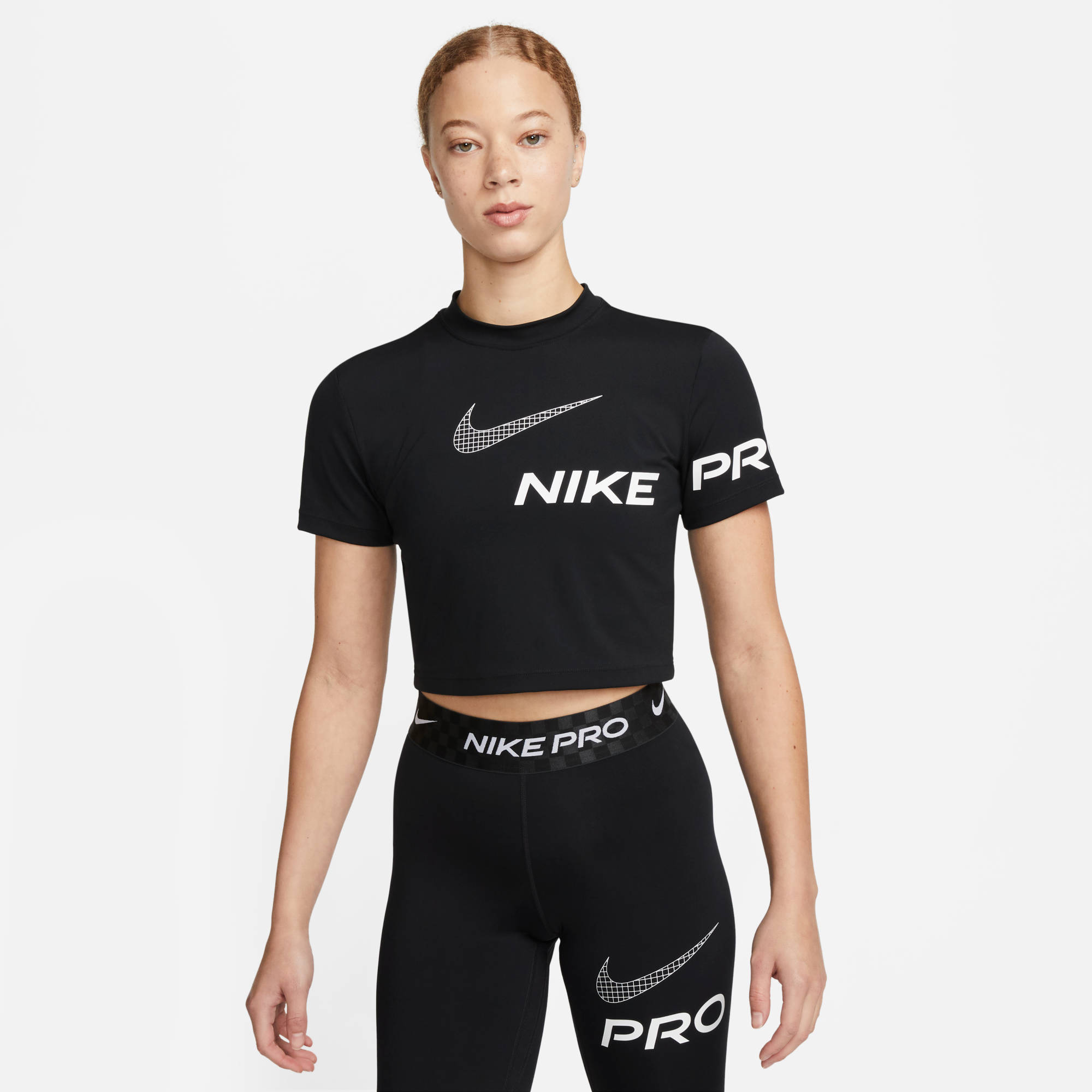 W NP DF GRX SS CROP TOP #1
