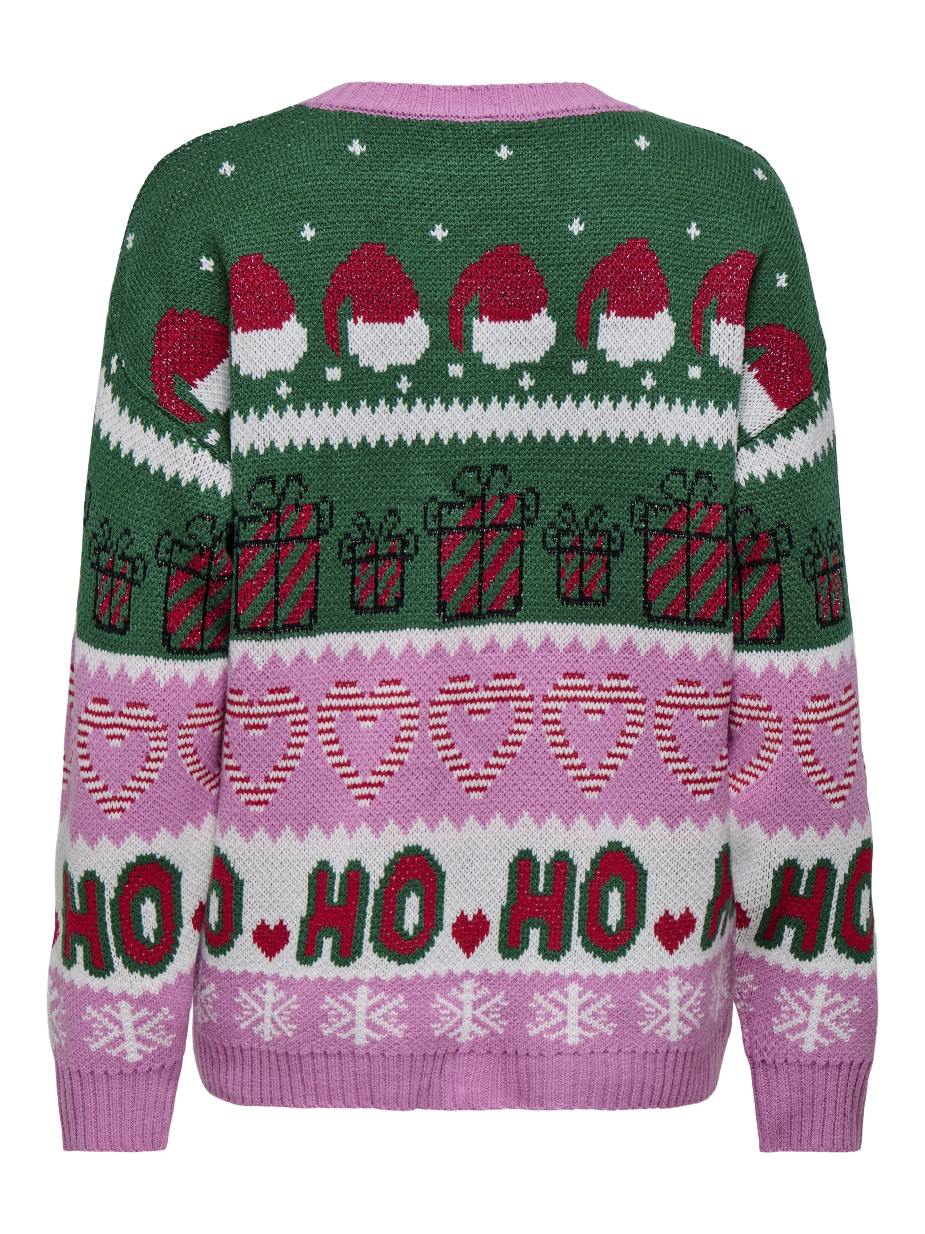 ONLXMAS HOHO LS PULLOVER KNT #2