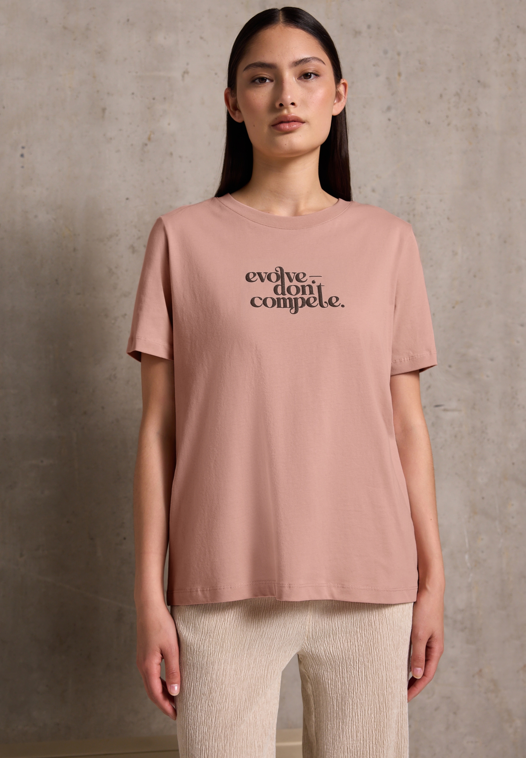 basic partprint shirt #6