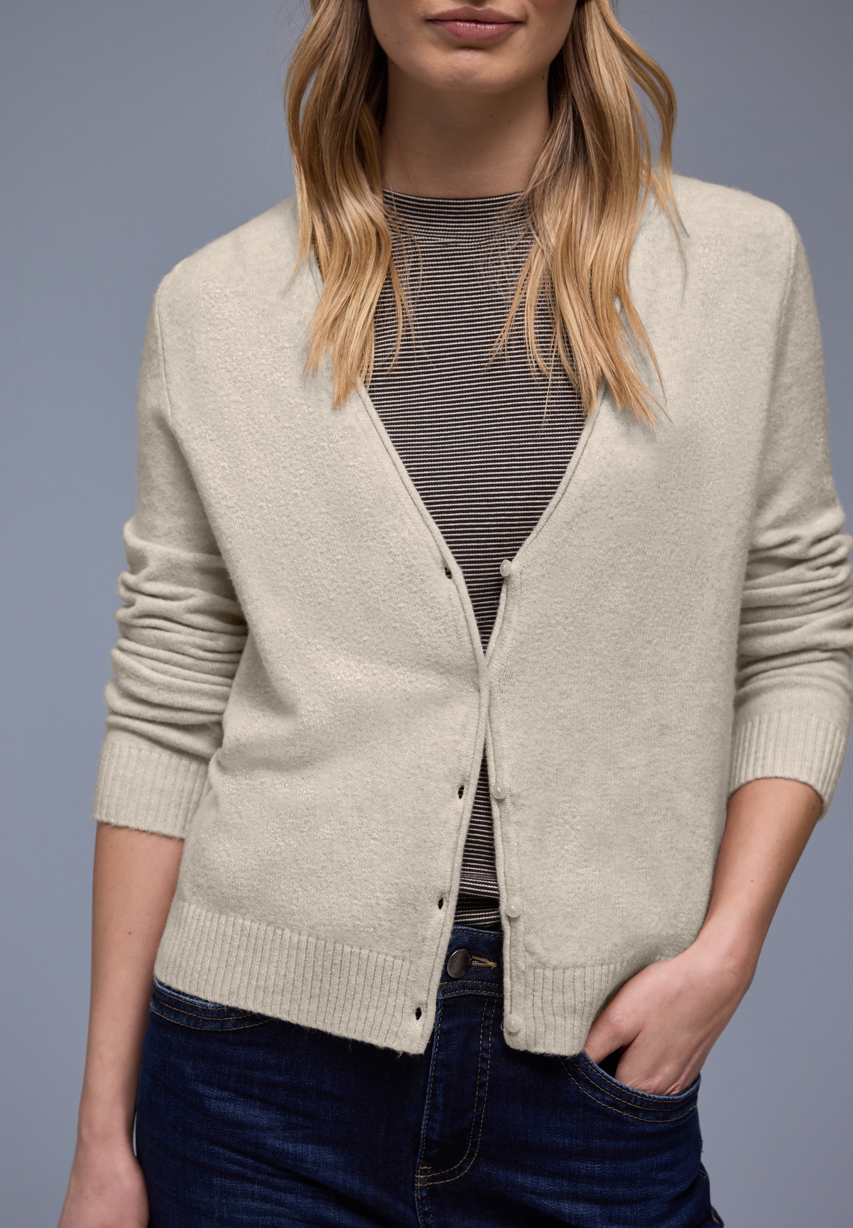 cosy V-neck cardigan #6