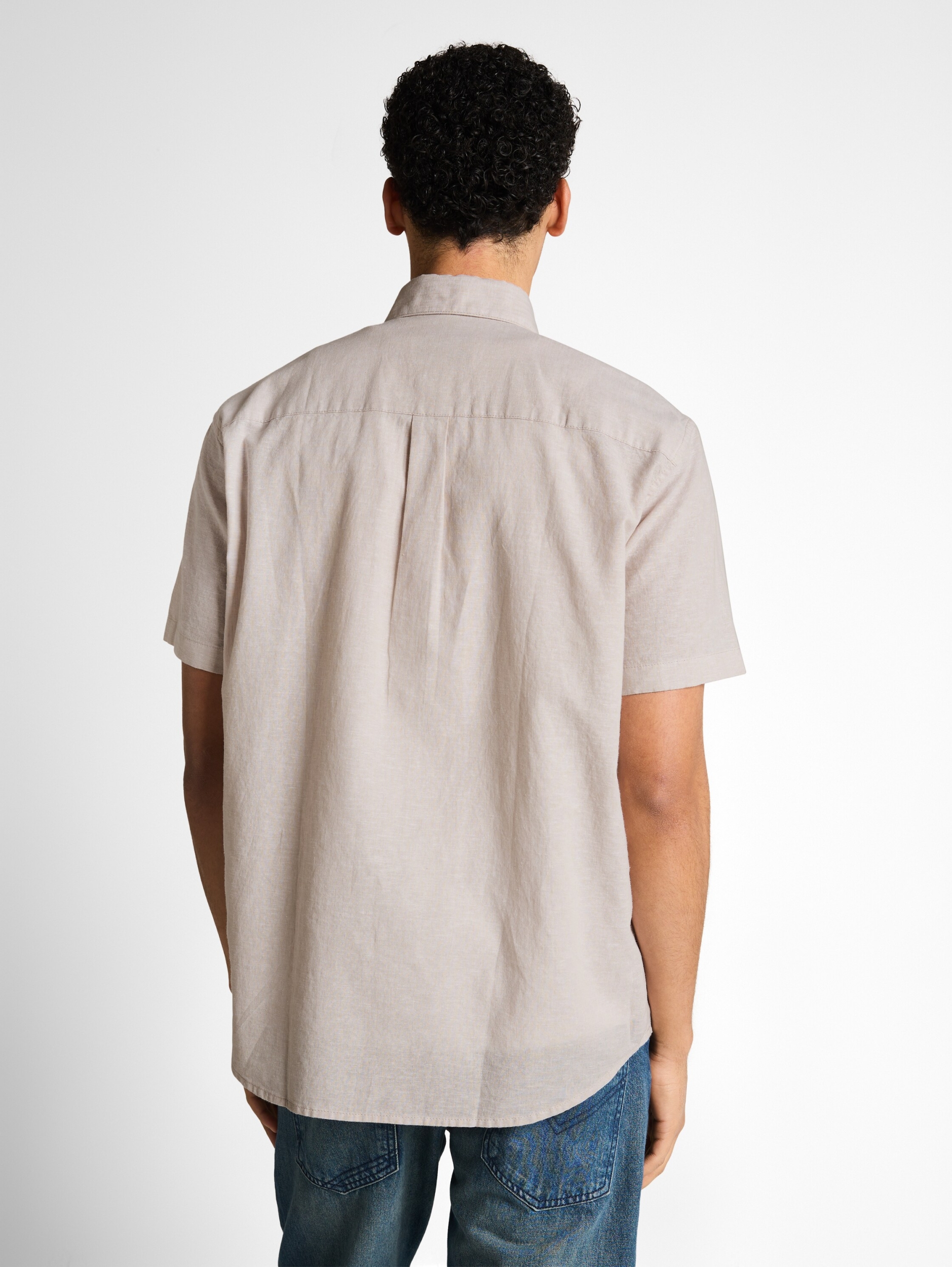 relaxed cotton linen shirt #4