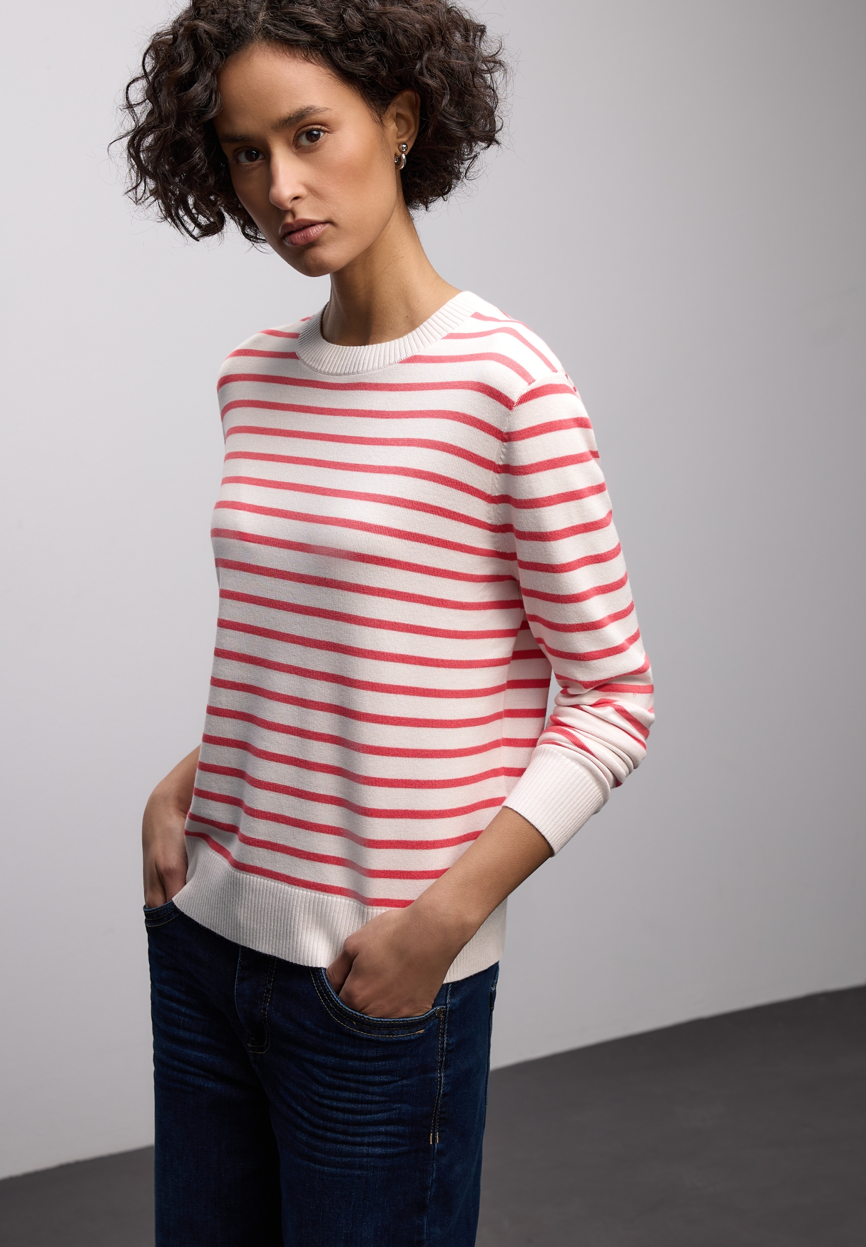 LTD QR_ basic sweater stripes #6