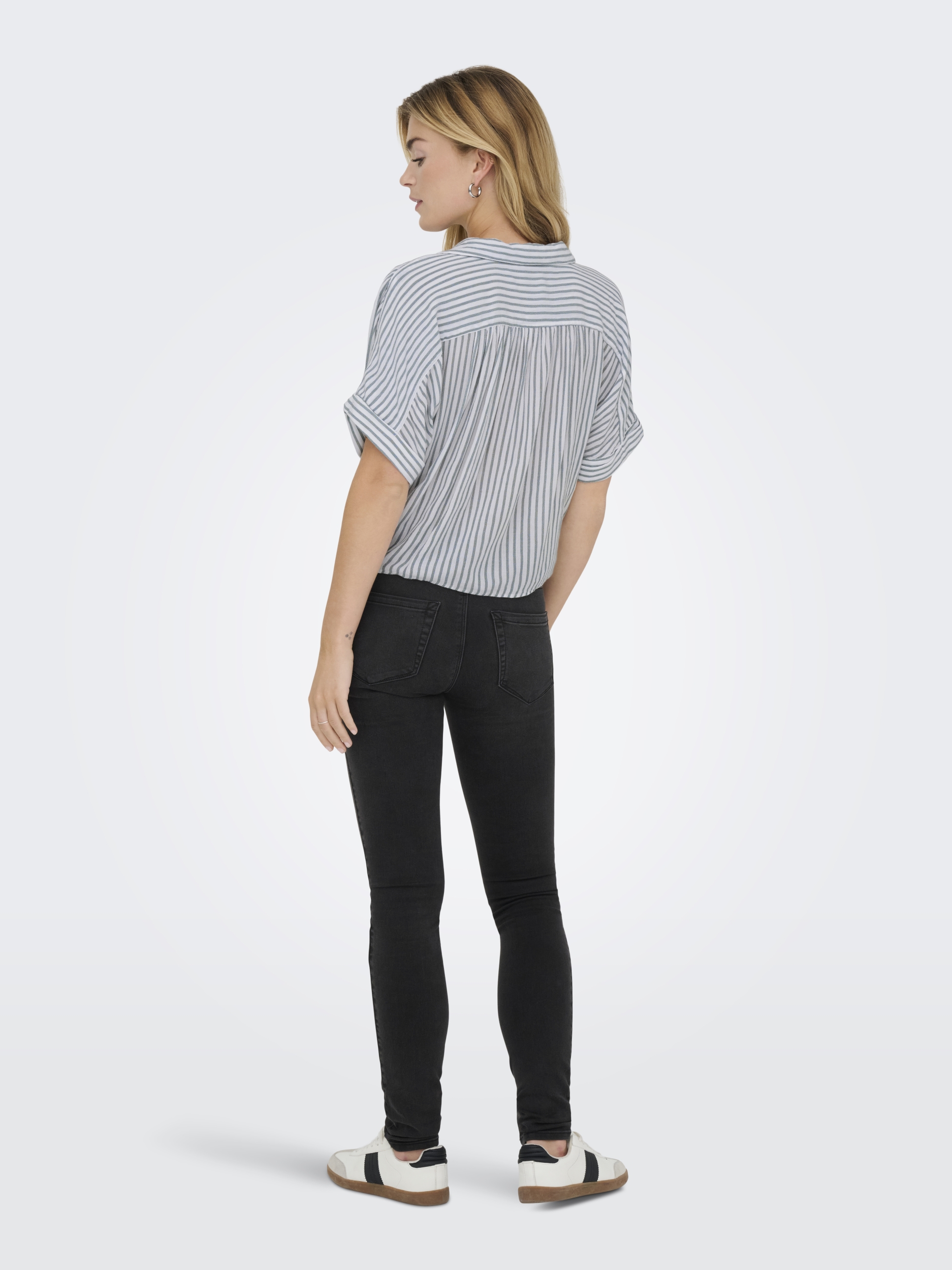 ONLPAULA LIFE S/S TIE SHIRT WVN NOOS #4