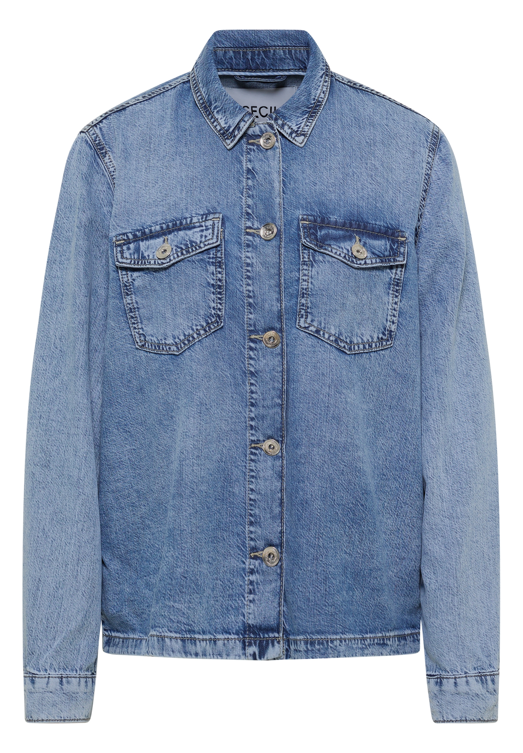 Style Denim Overshirt Authenti #1