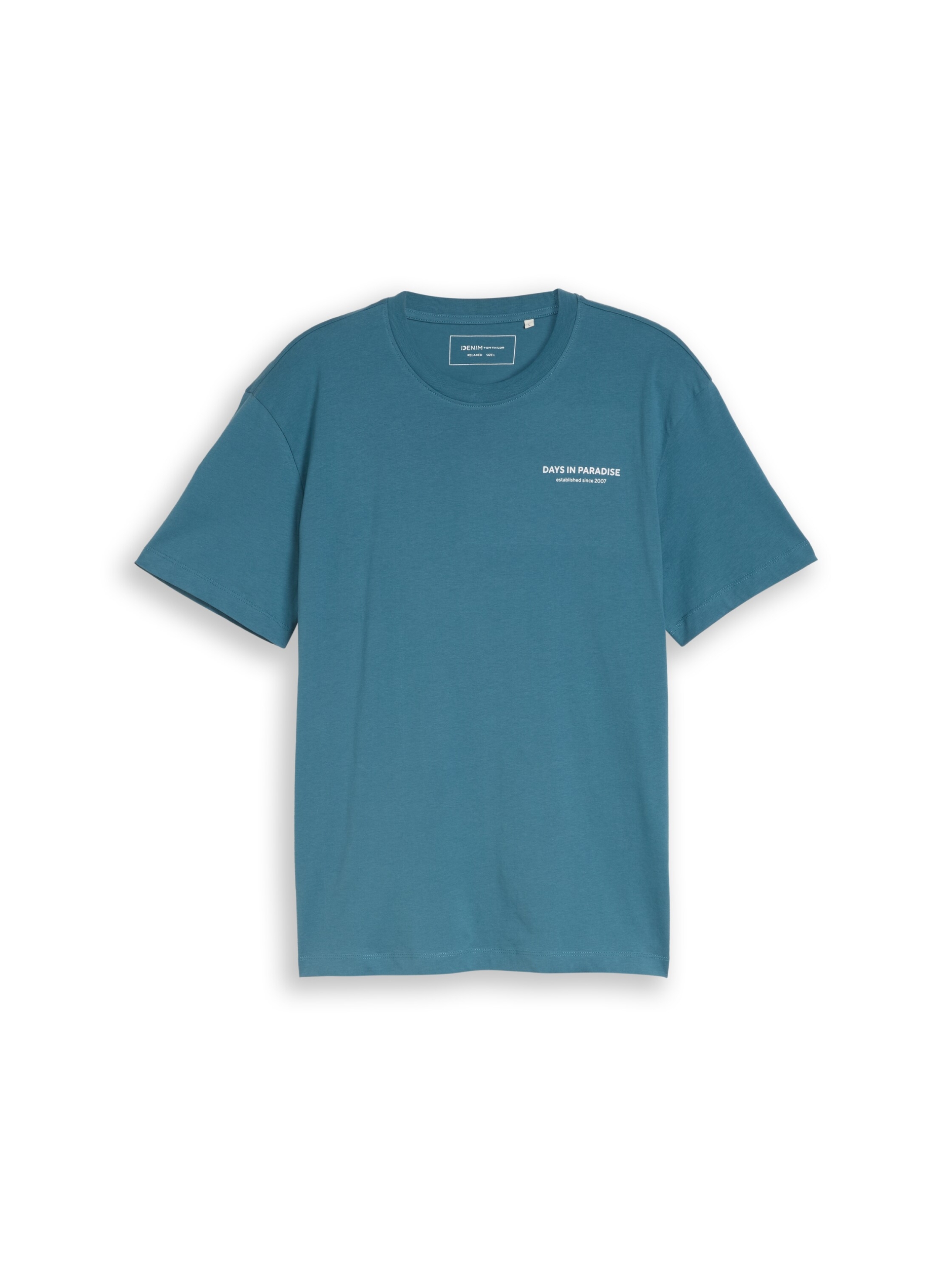 relaxed photo print t-shirt #1