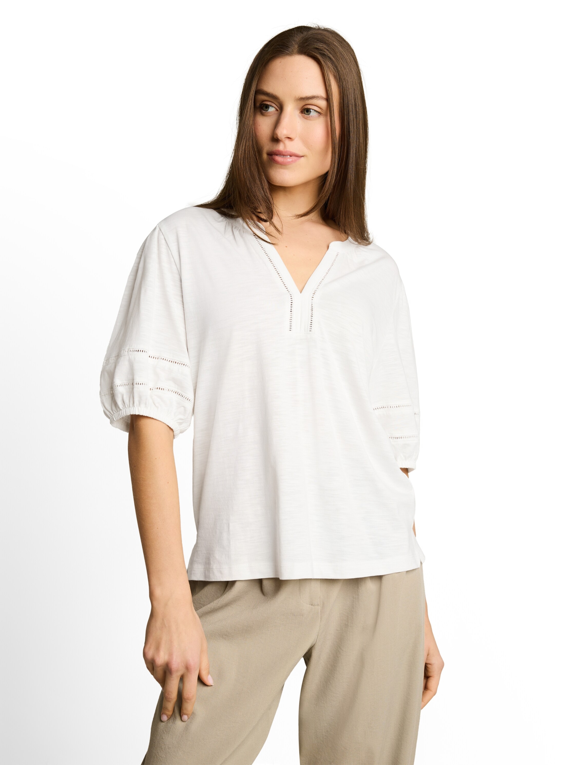 T-Shirt blouse with laces #6