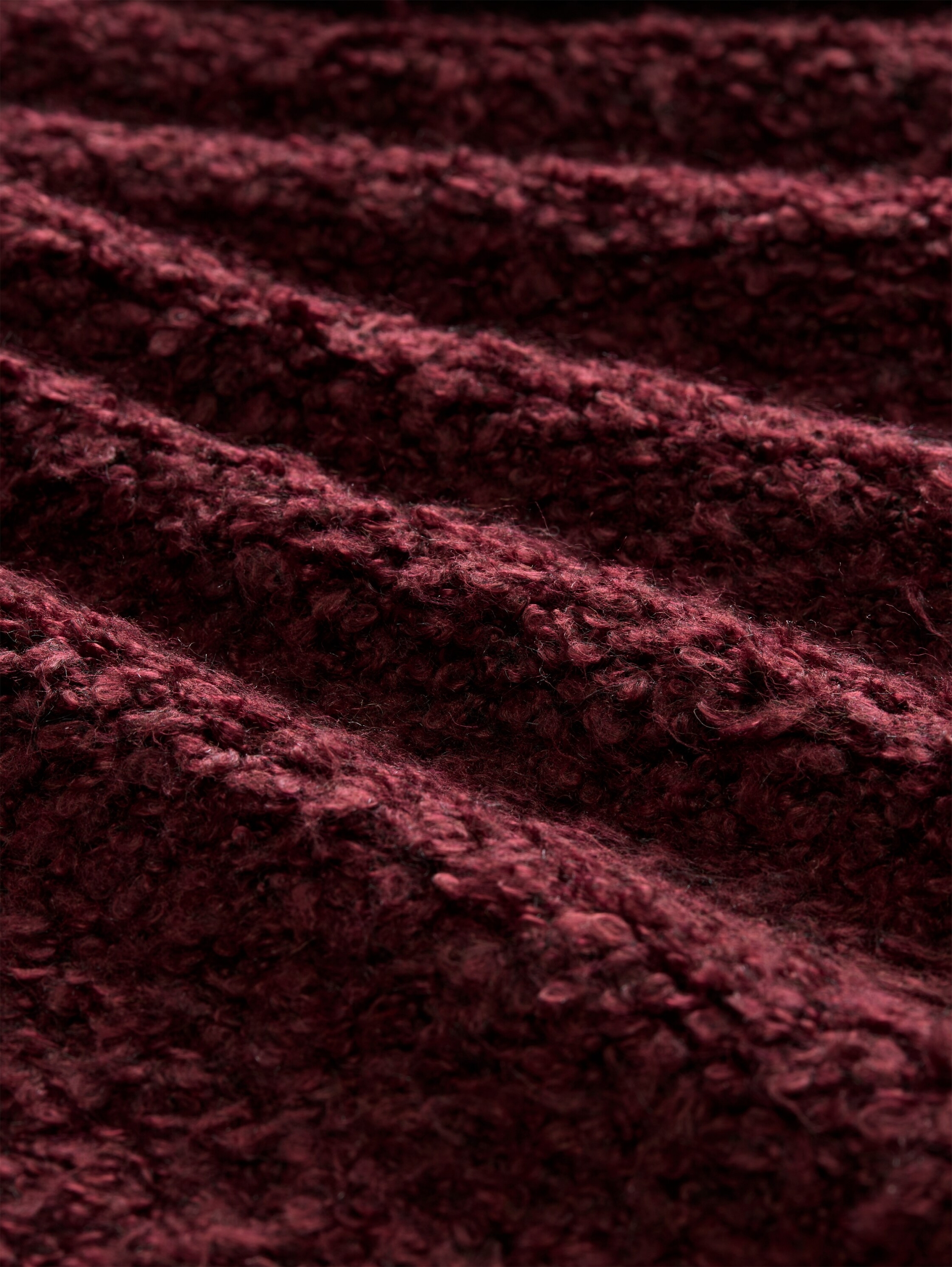 knit bouclé cardigan #2