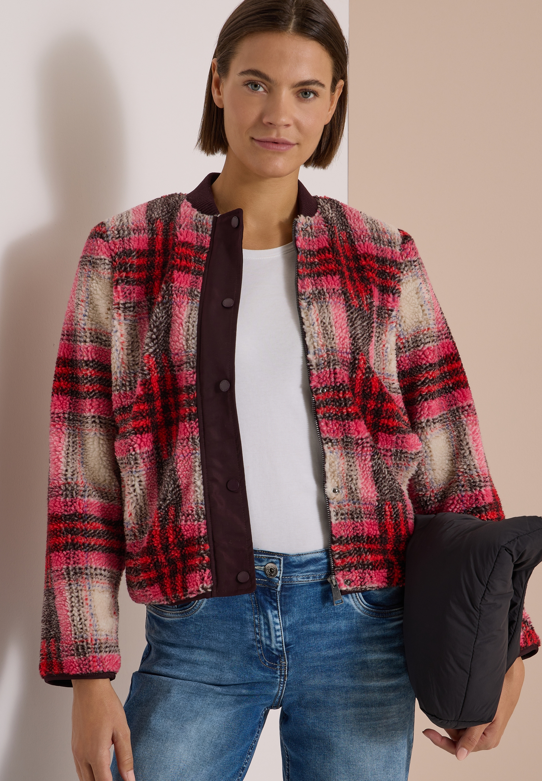 Check Matmix Teddy Blouson #7