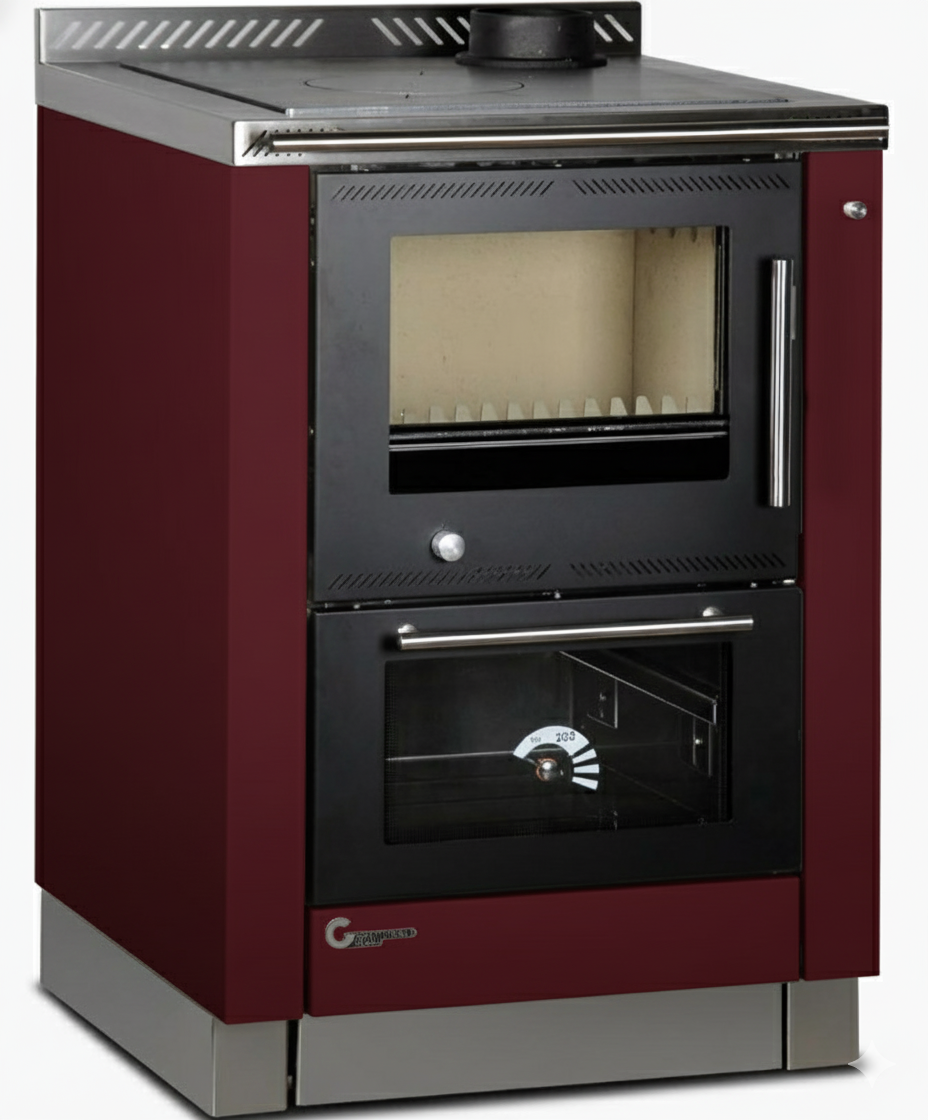 Herd JOY 50, Bodeaux/Schwarz Xenotherm, Stahlpl. RA ls hi. u. oben #1
