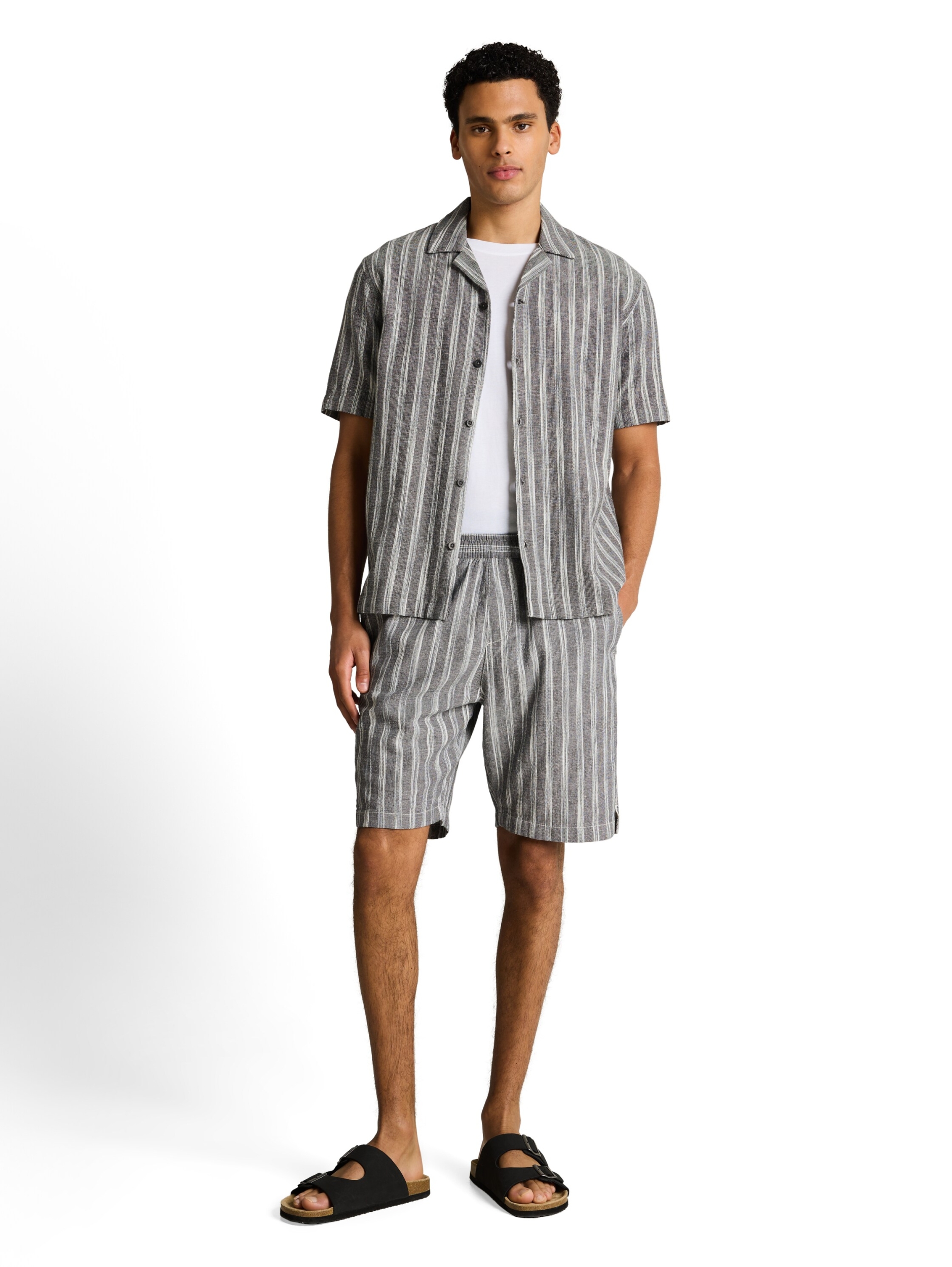 structured linen optic beach s #5