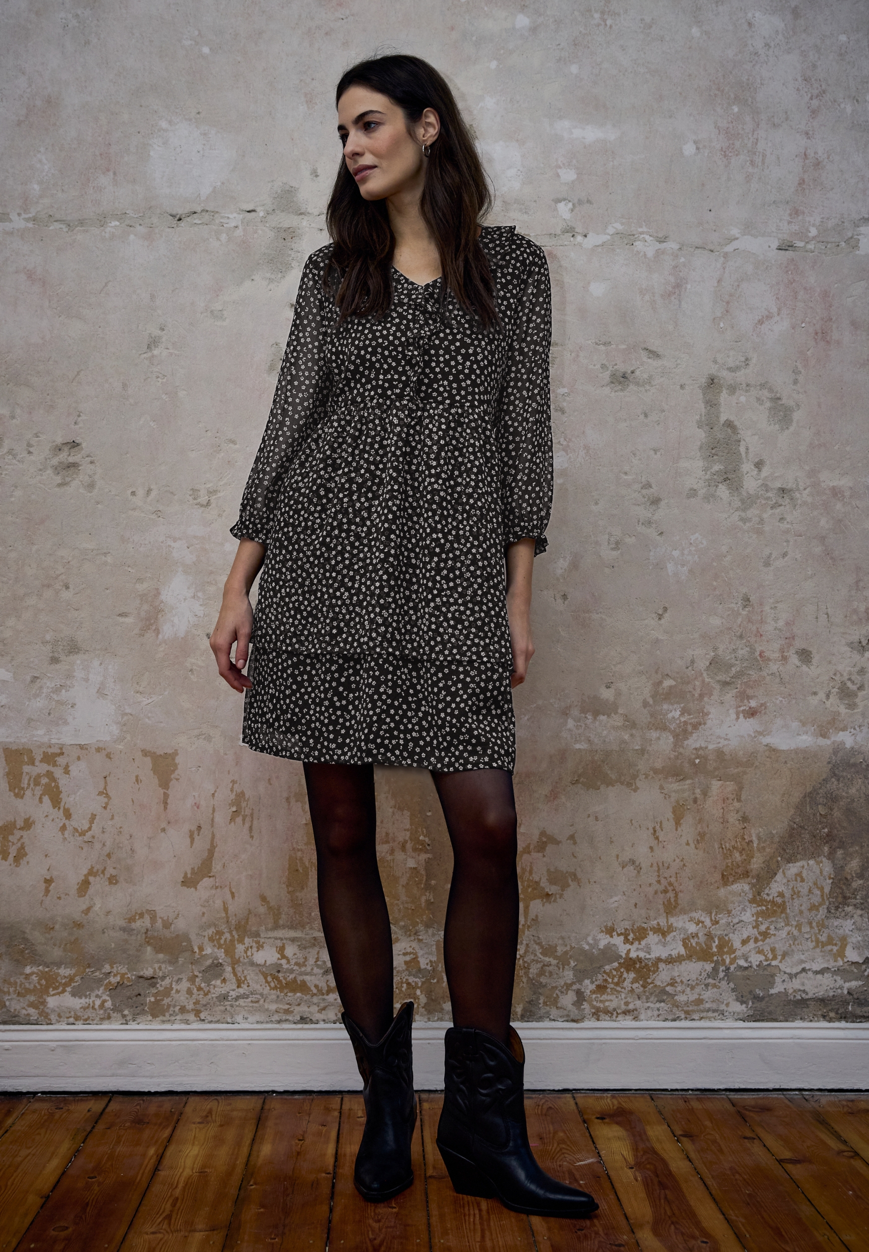 Chiffon Dress_AOP #3