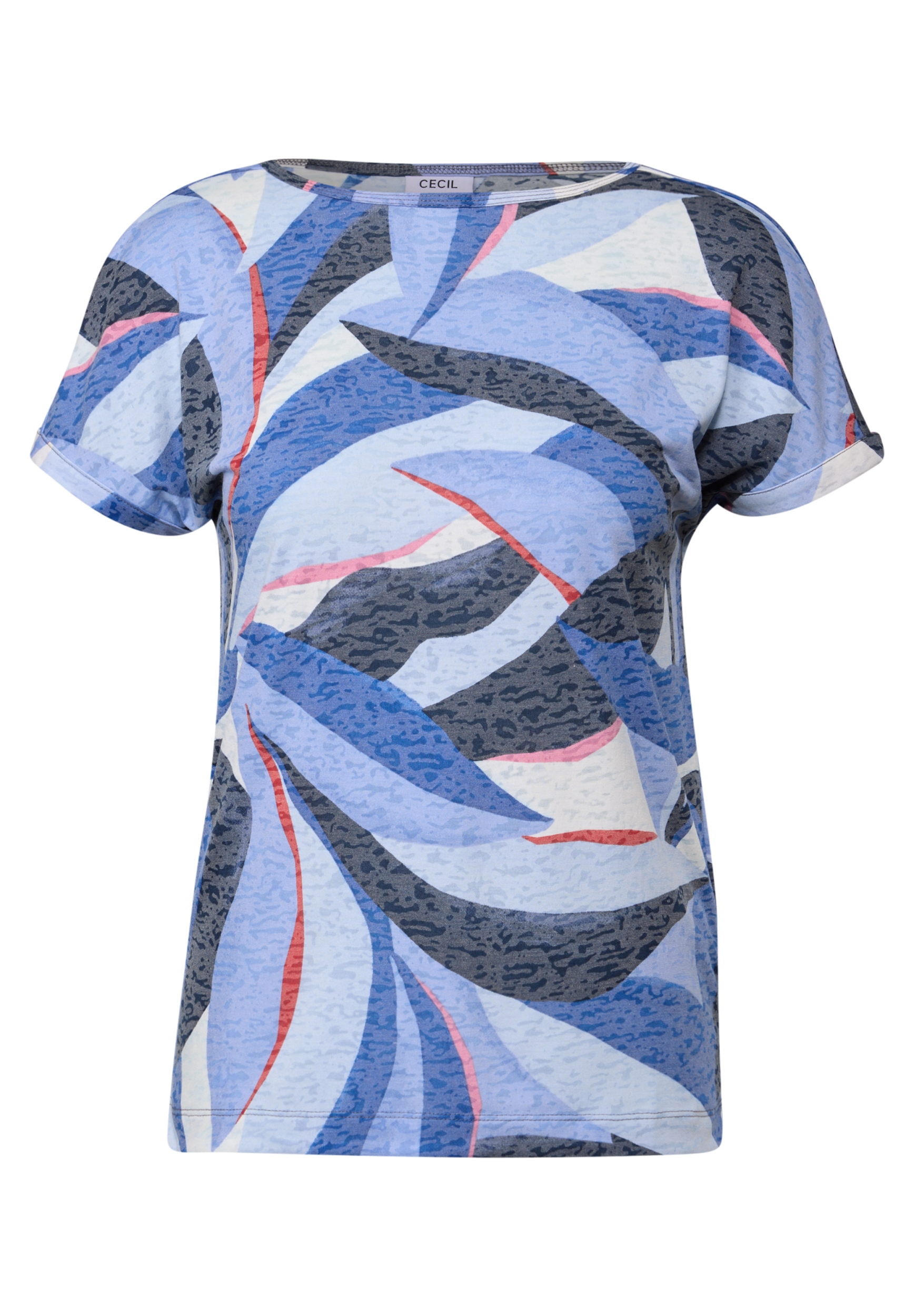 TOS Multi AOP Burn Out Shirt #1