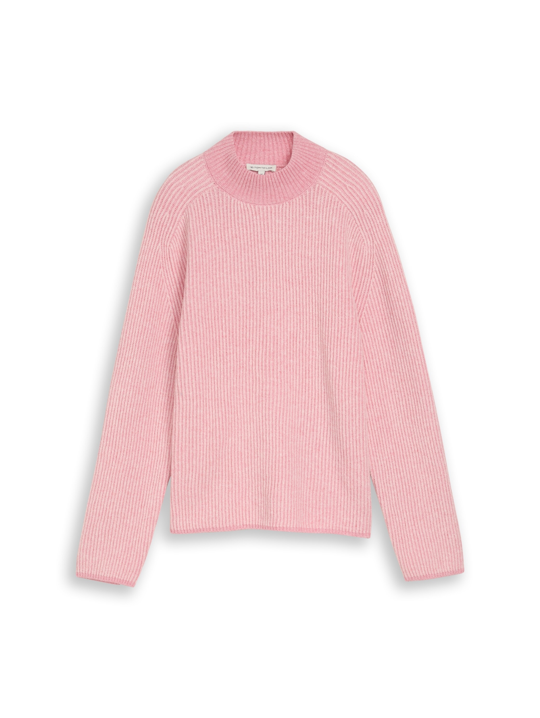 knit plaited rib crewneck #1