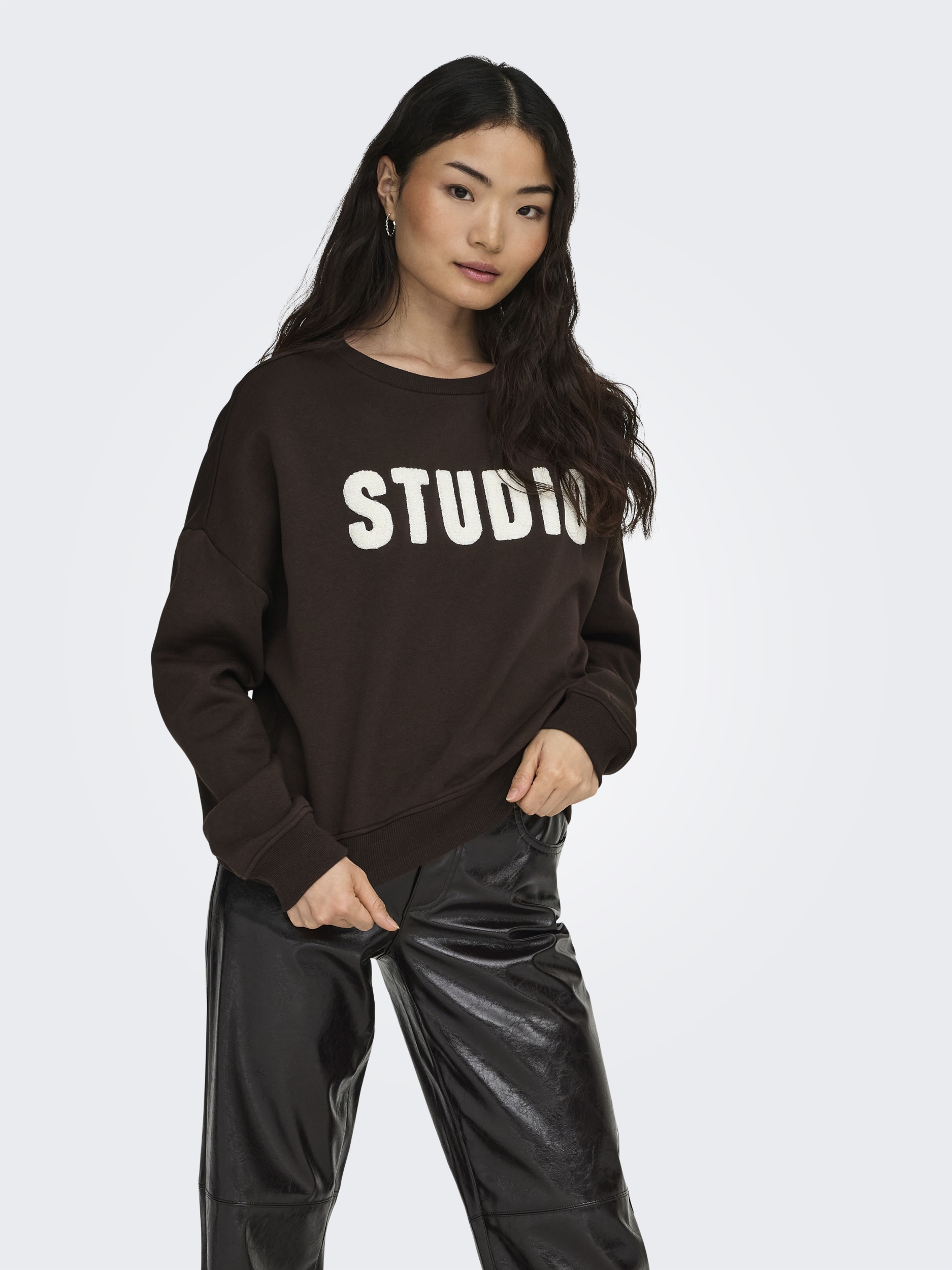 ONLSWEAT LIFE L/S CREW O.SIZE STATE NOOS #3