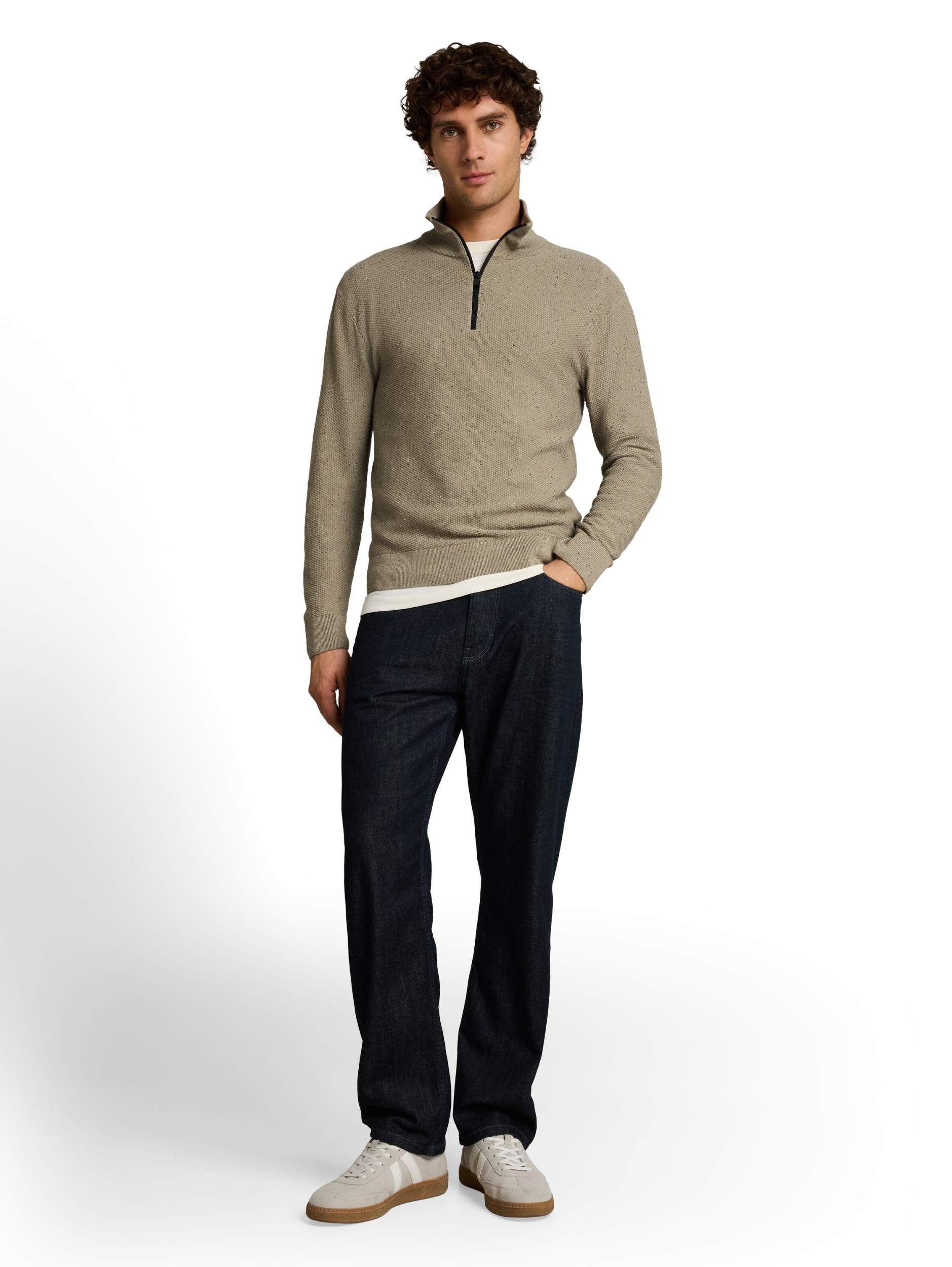 multi color nep knitted troyer #3
