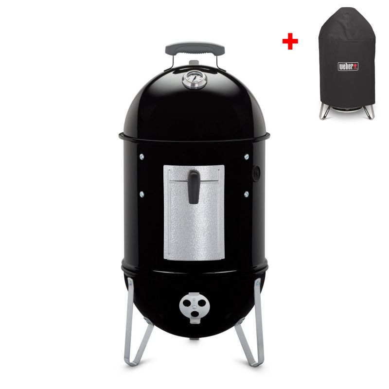 Smokey Mountain Cooker, 47 cm, Black