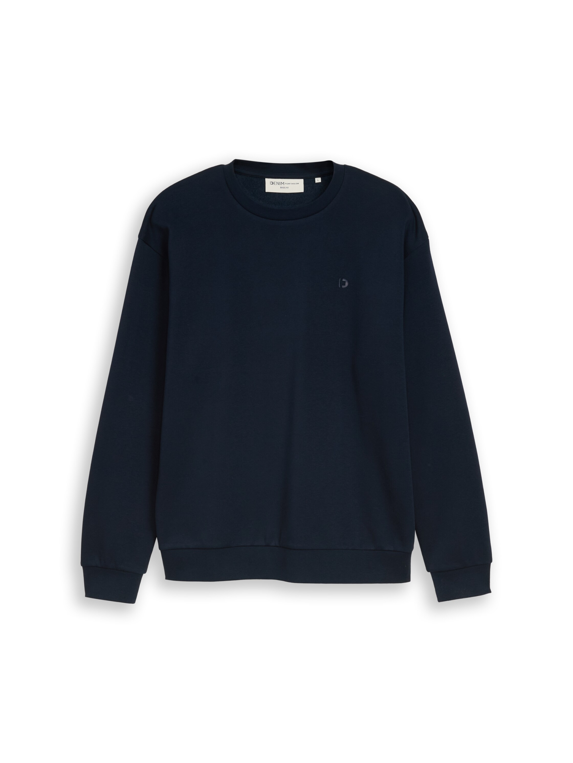 solid crew neck sweatshirt #1