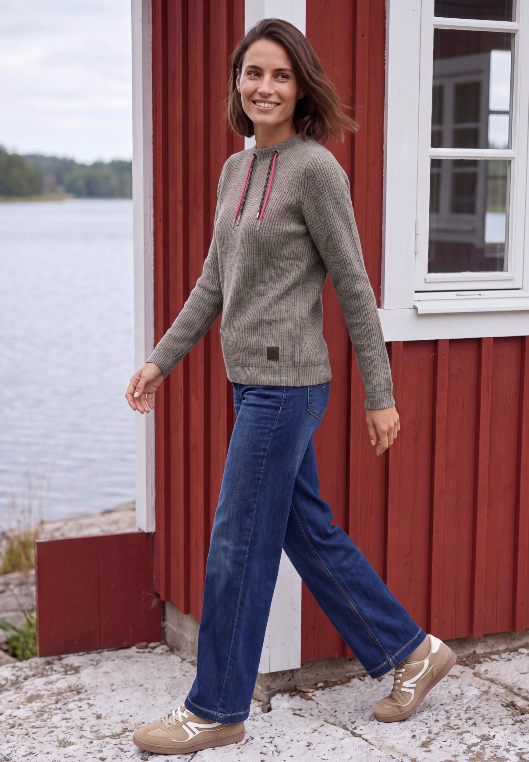 TOS Cosy Rib Funnel Neck #3