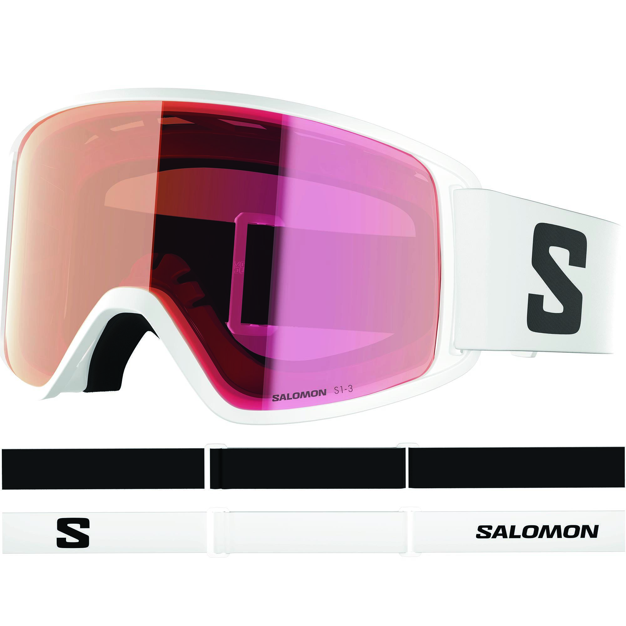GOGGLES FORCE M PHOTO White/Aw Red #1