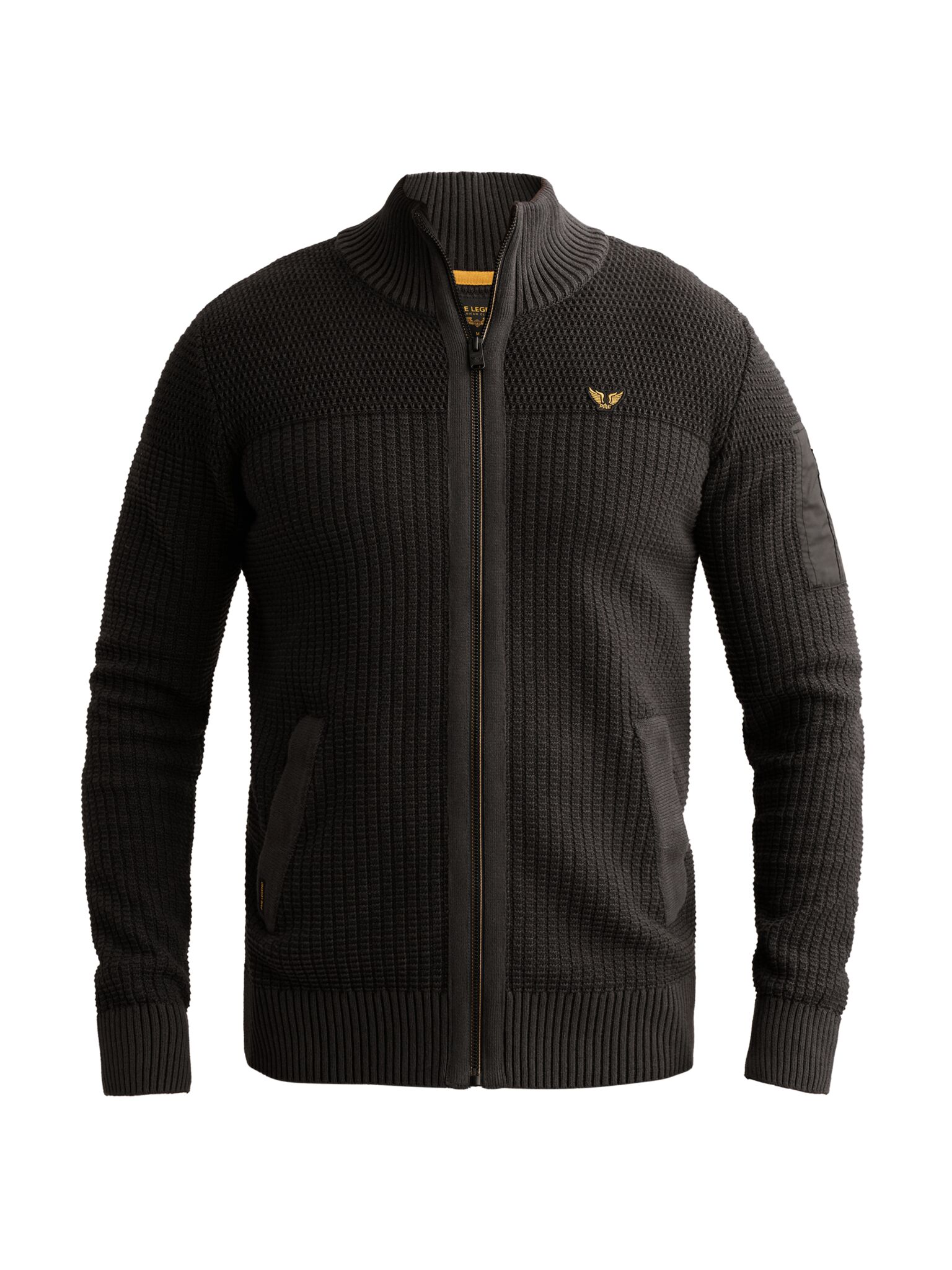 Zip jacket cotton structure #1