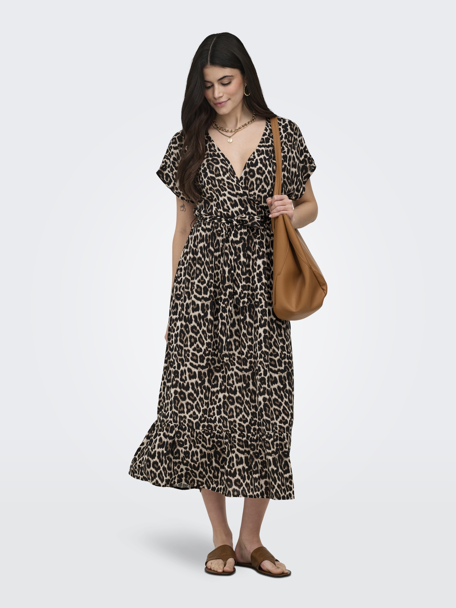 ONLZILLA ADELE SS LONG DRESS NOOS WVN #4