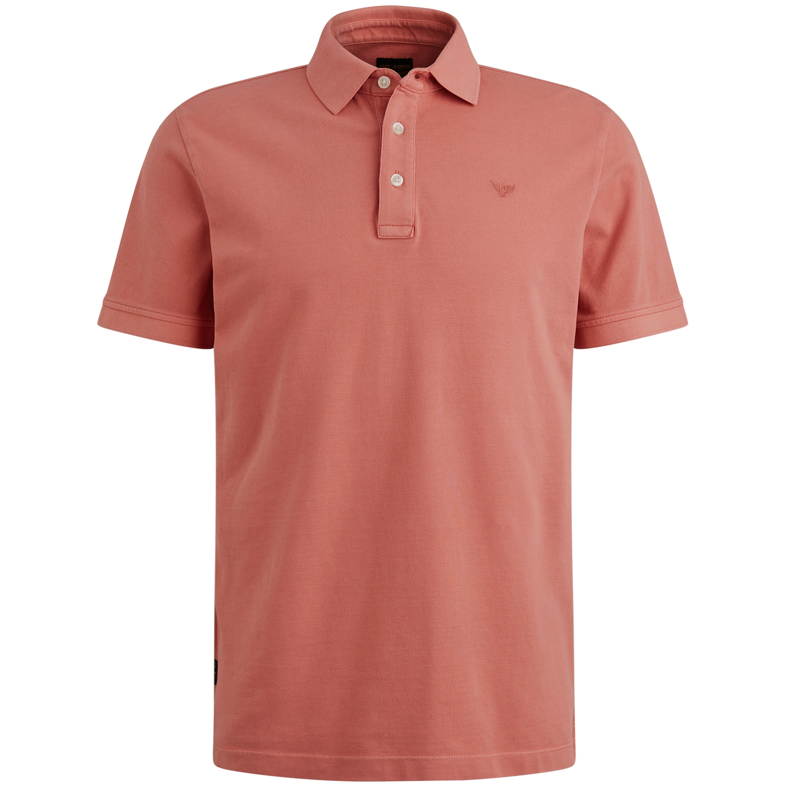 Short sleeve polo pique garment dy #1