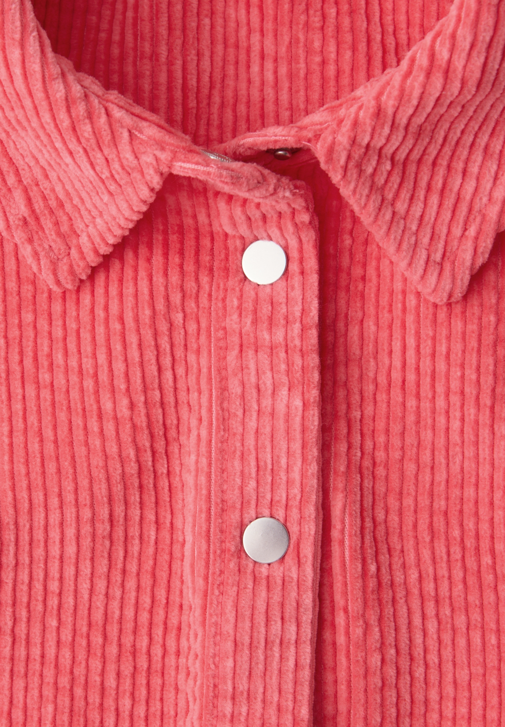 QR Corduroy shirtcollar blouse #2