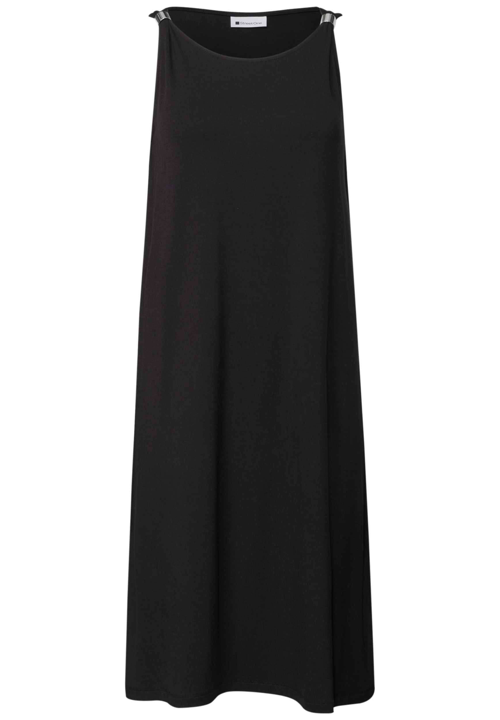 Sleeveless Dress with buckle d #1