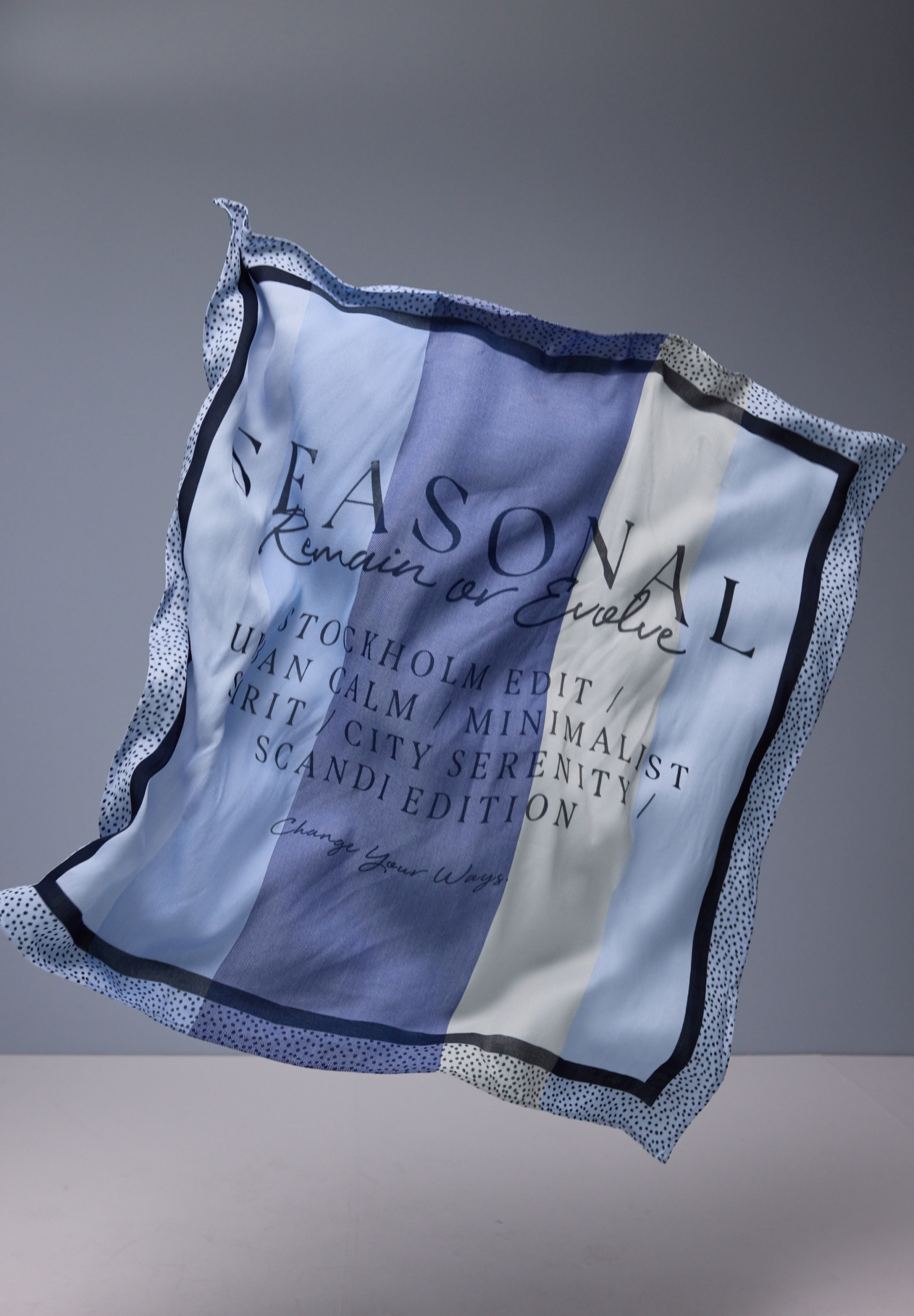 Structured Print Square #1