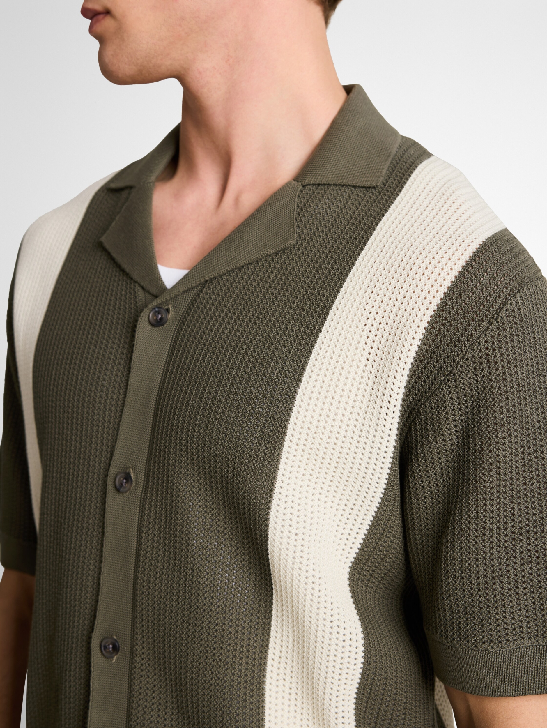 open knit polo #5