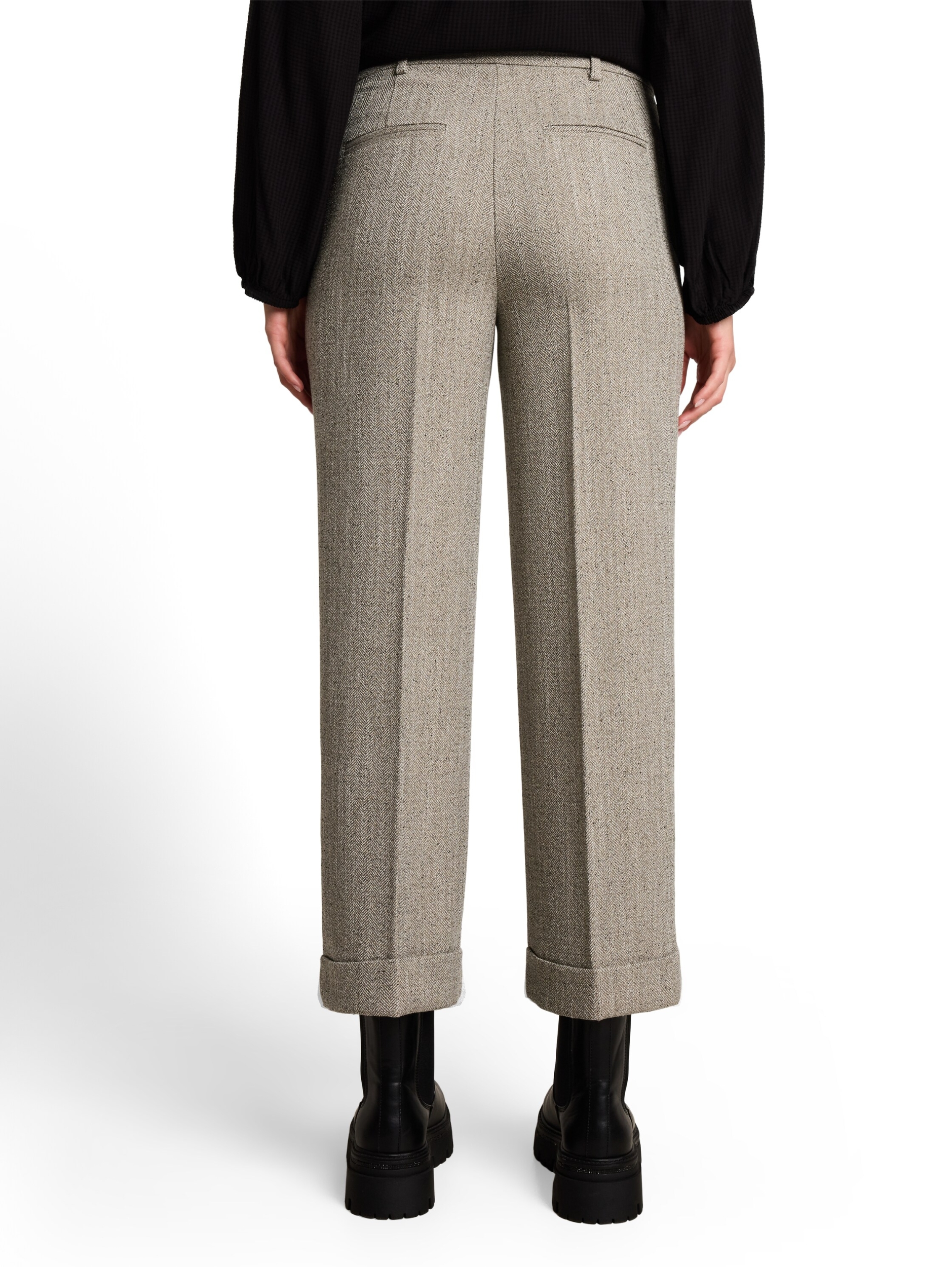cropped straight leg pants str #4