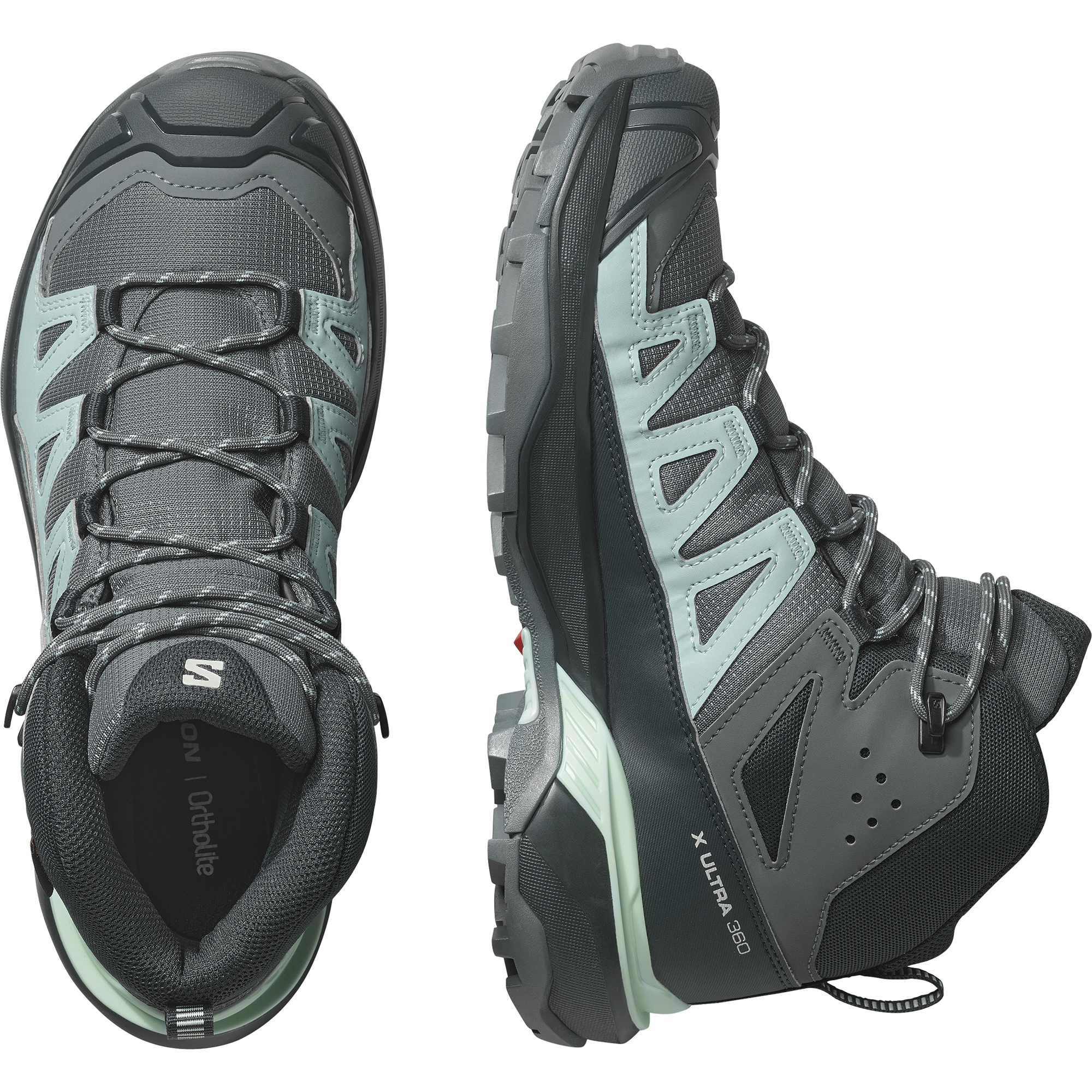 SHOES X ULTRA 360 MID GTX W Turbul/Carbo #6