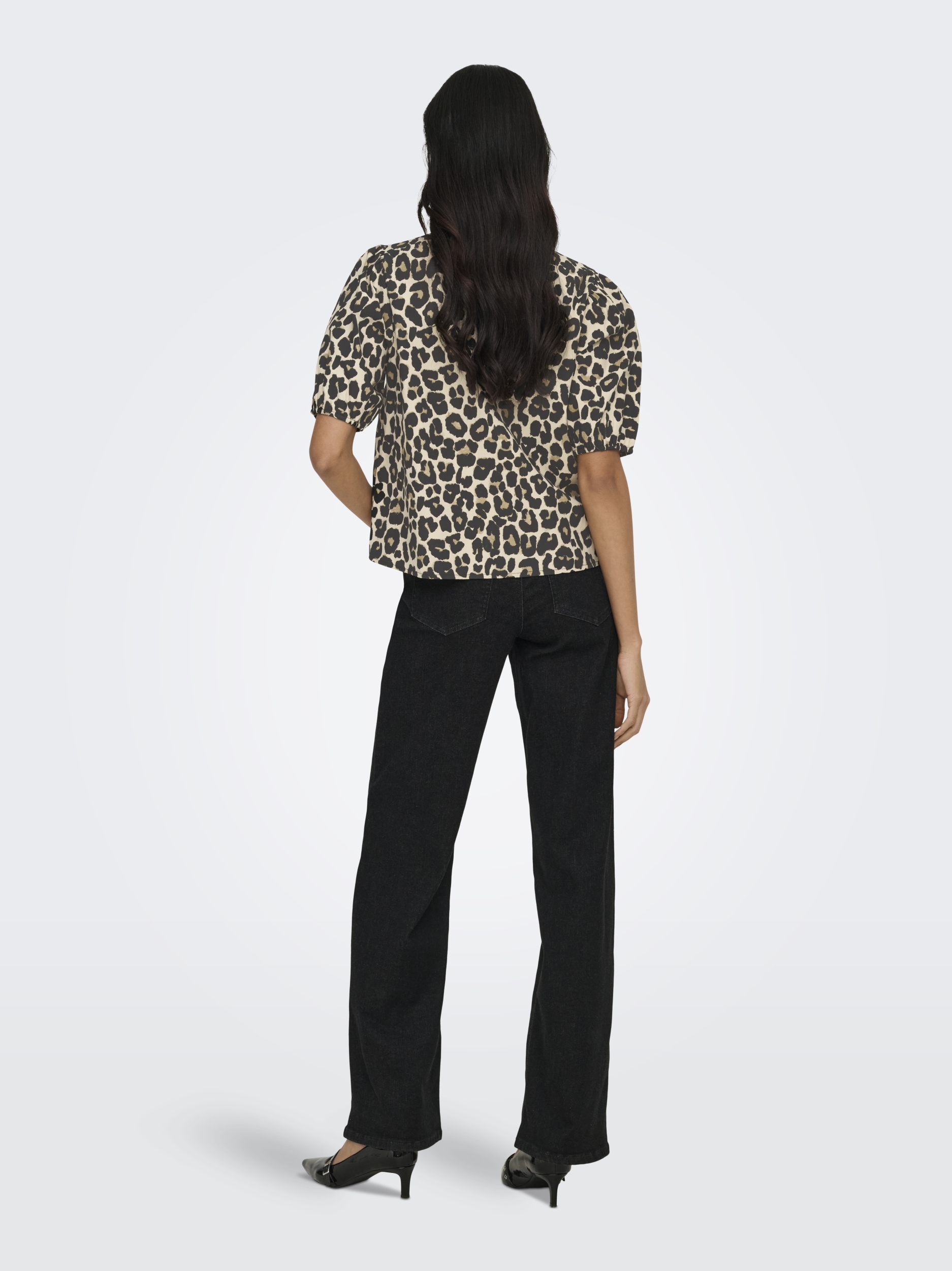 ONLJENNA S/S TIE TWOWAY TOP WVN NOOS #5