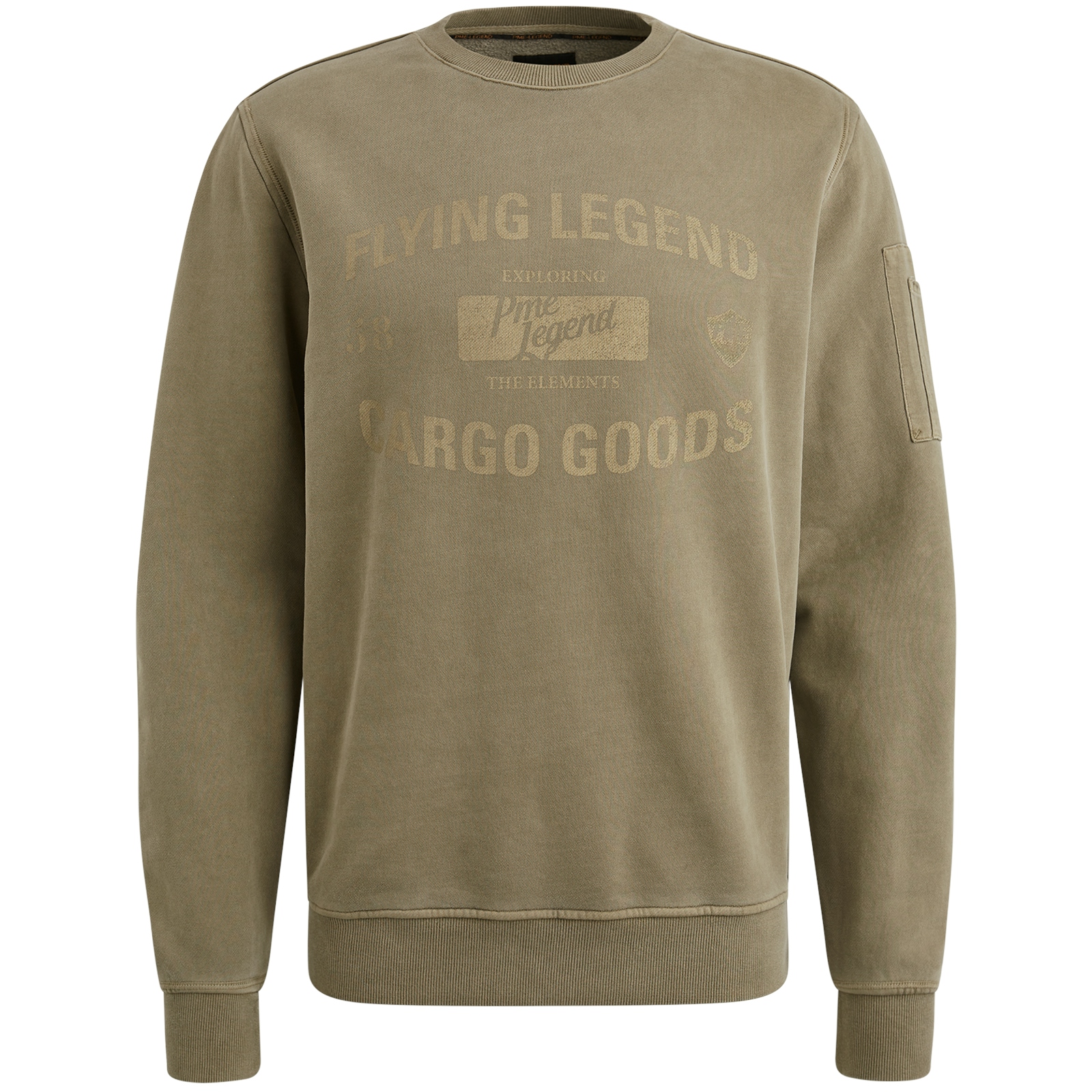 Crewneck peach fleece gd #1
