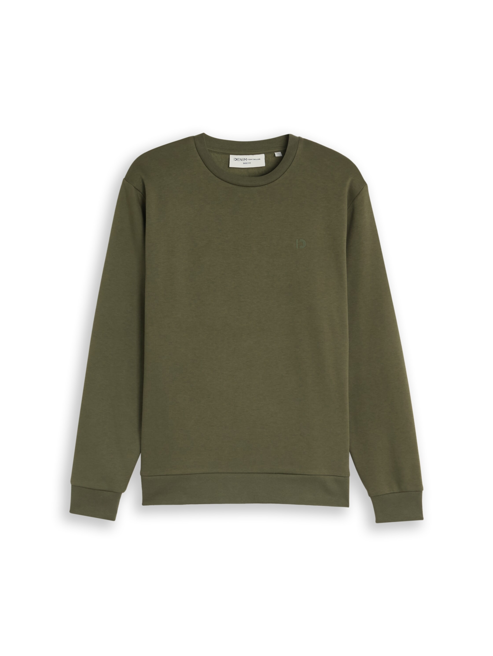 solid crew neck sweatshirt #1