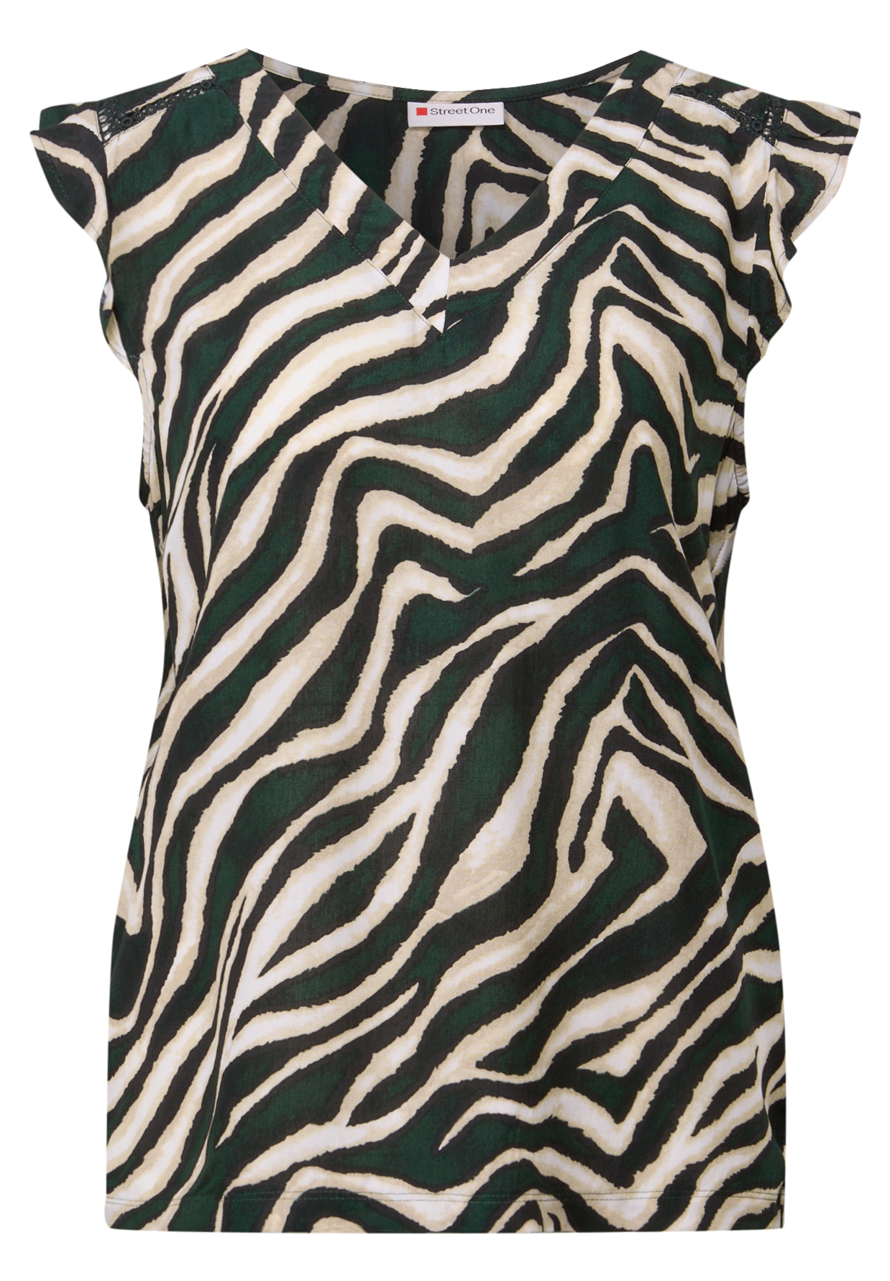 LTD QR printed volant top w.cr #1