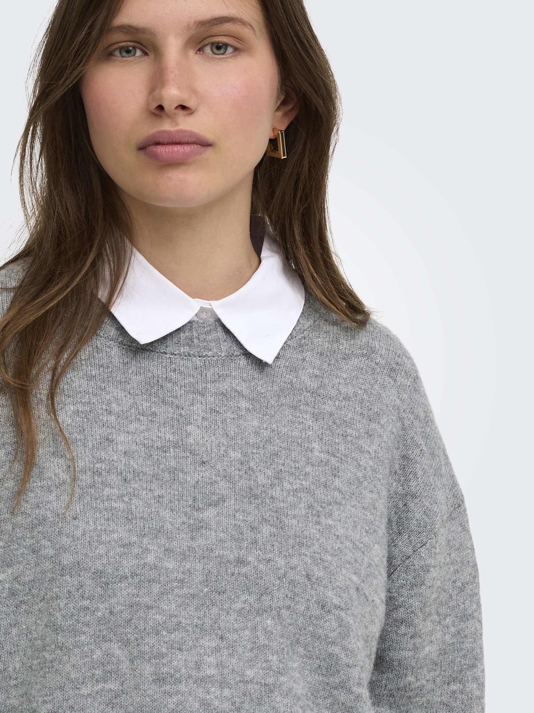 ONLALIVIA LS HIGH-LOW O-NECK NOOS KNT #3