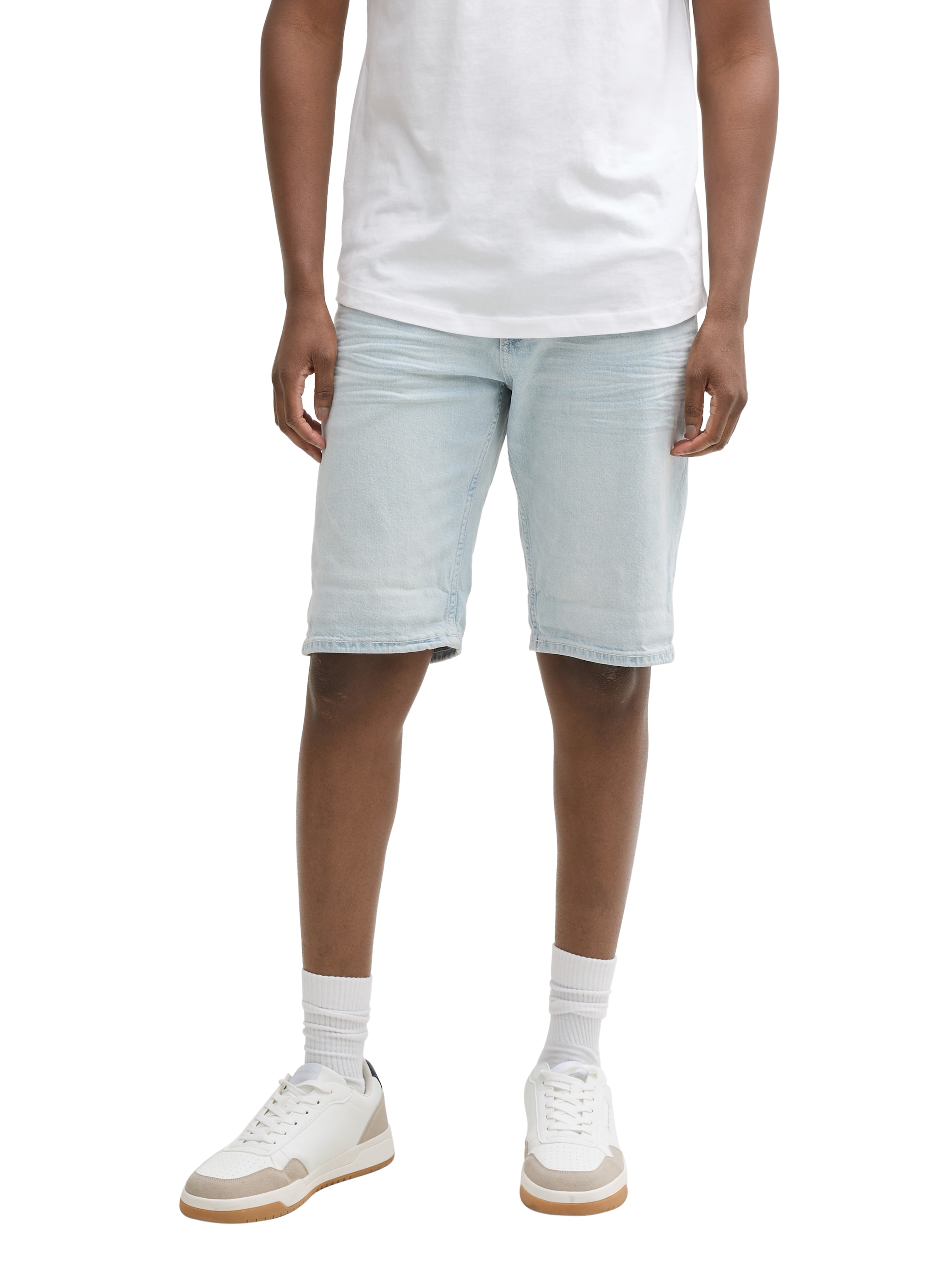 TTPIERS Slim Jeans Shorts mit Stretch