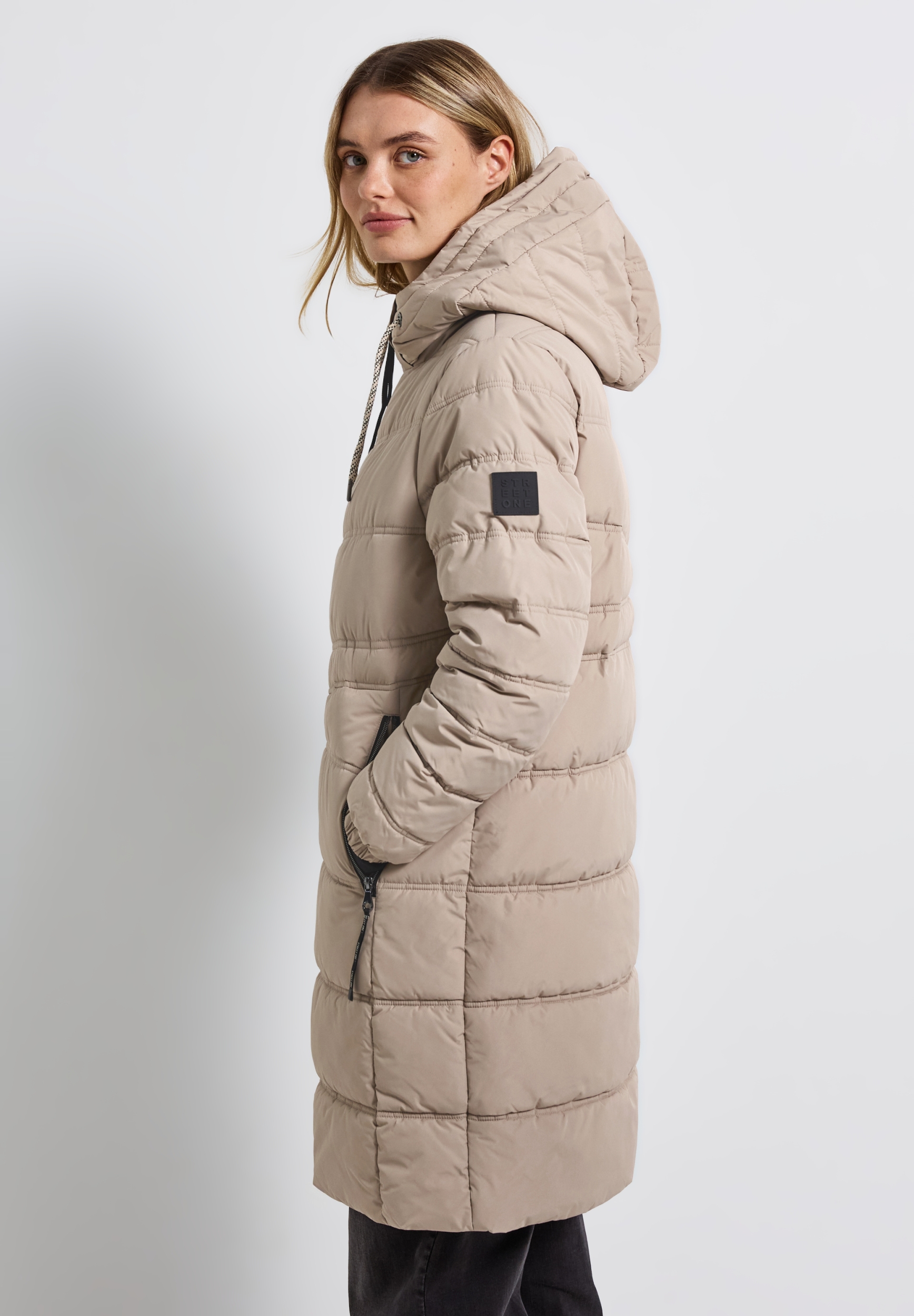 Long Quilted Jkt w. ECO Teflon #6