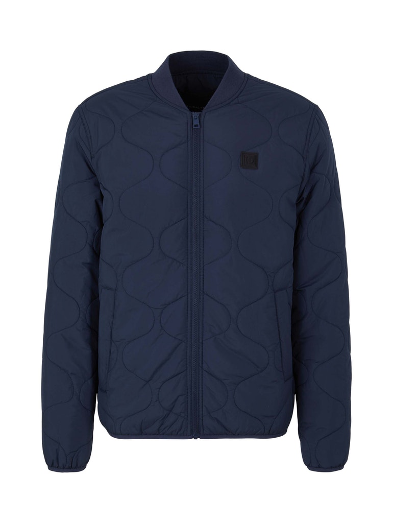 quilted bomber jacket