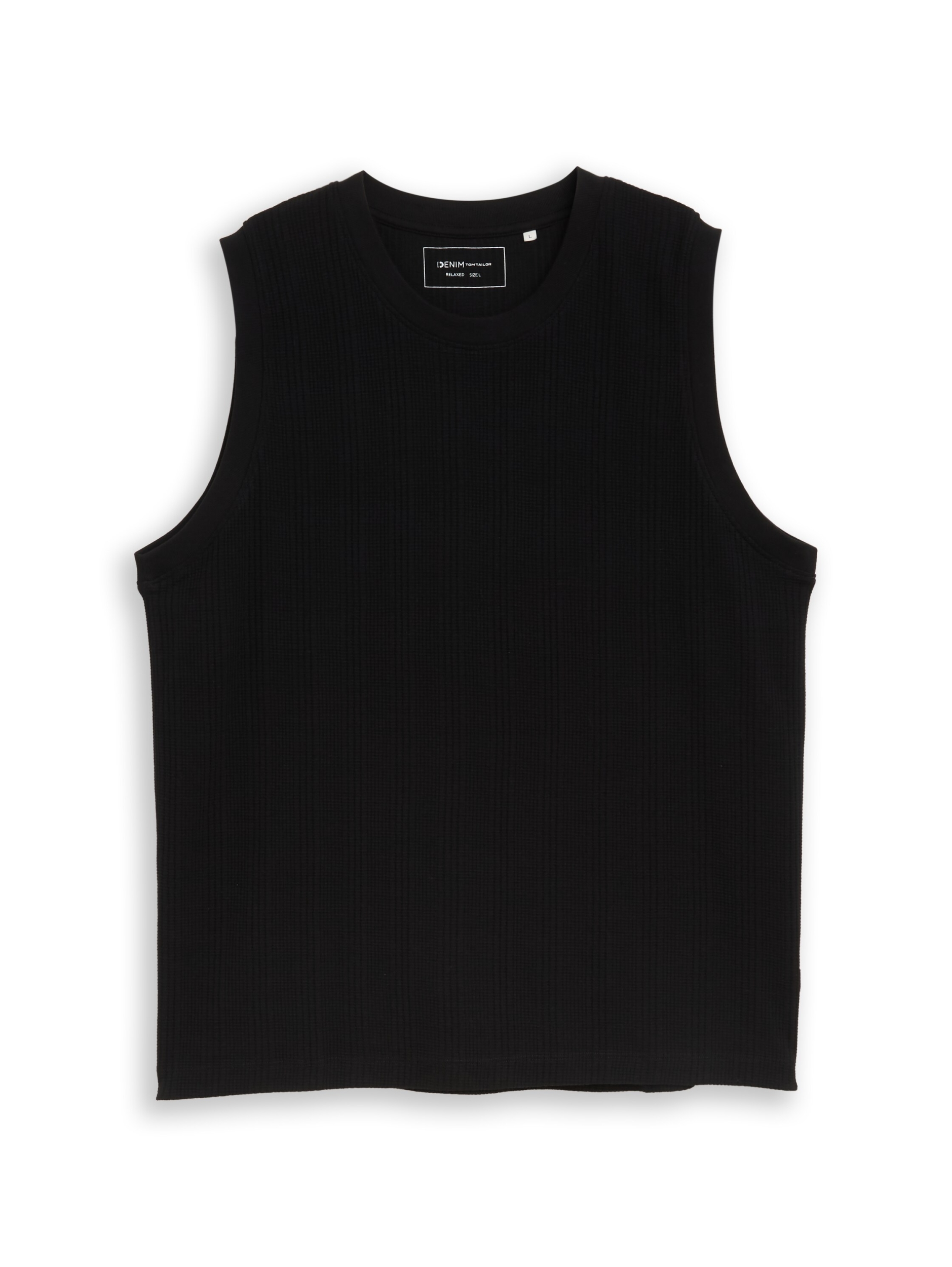 relaxed structured tank top #1