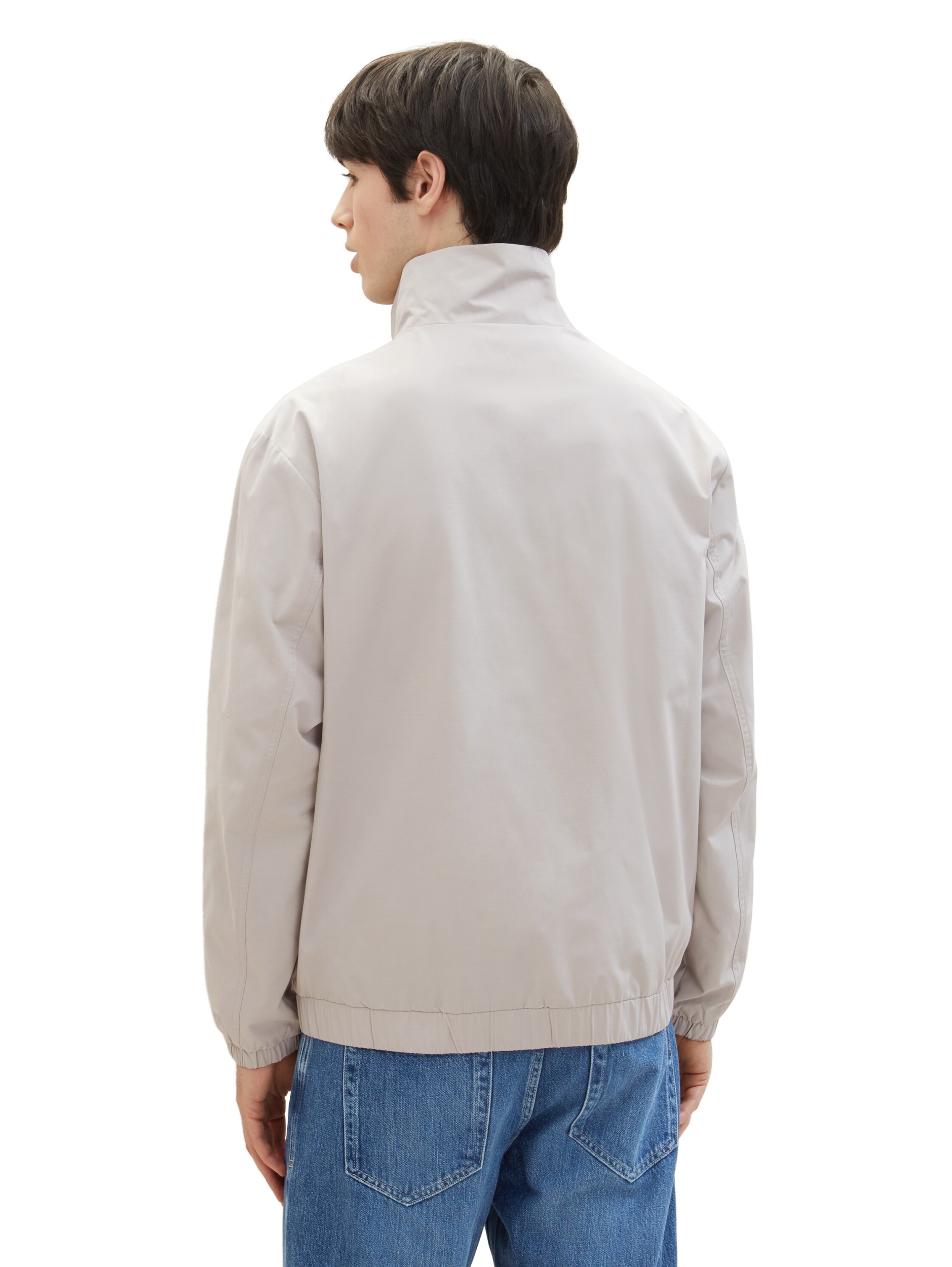 stand-up collar blouson #5