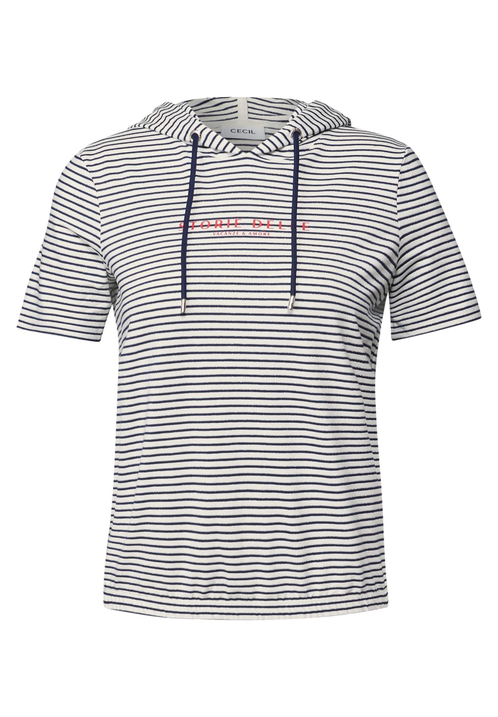 TOS Lurex Stripe FP Hoody #1
