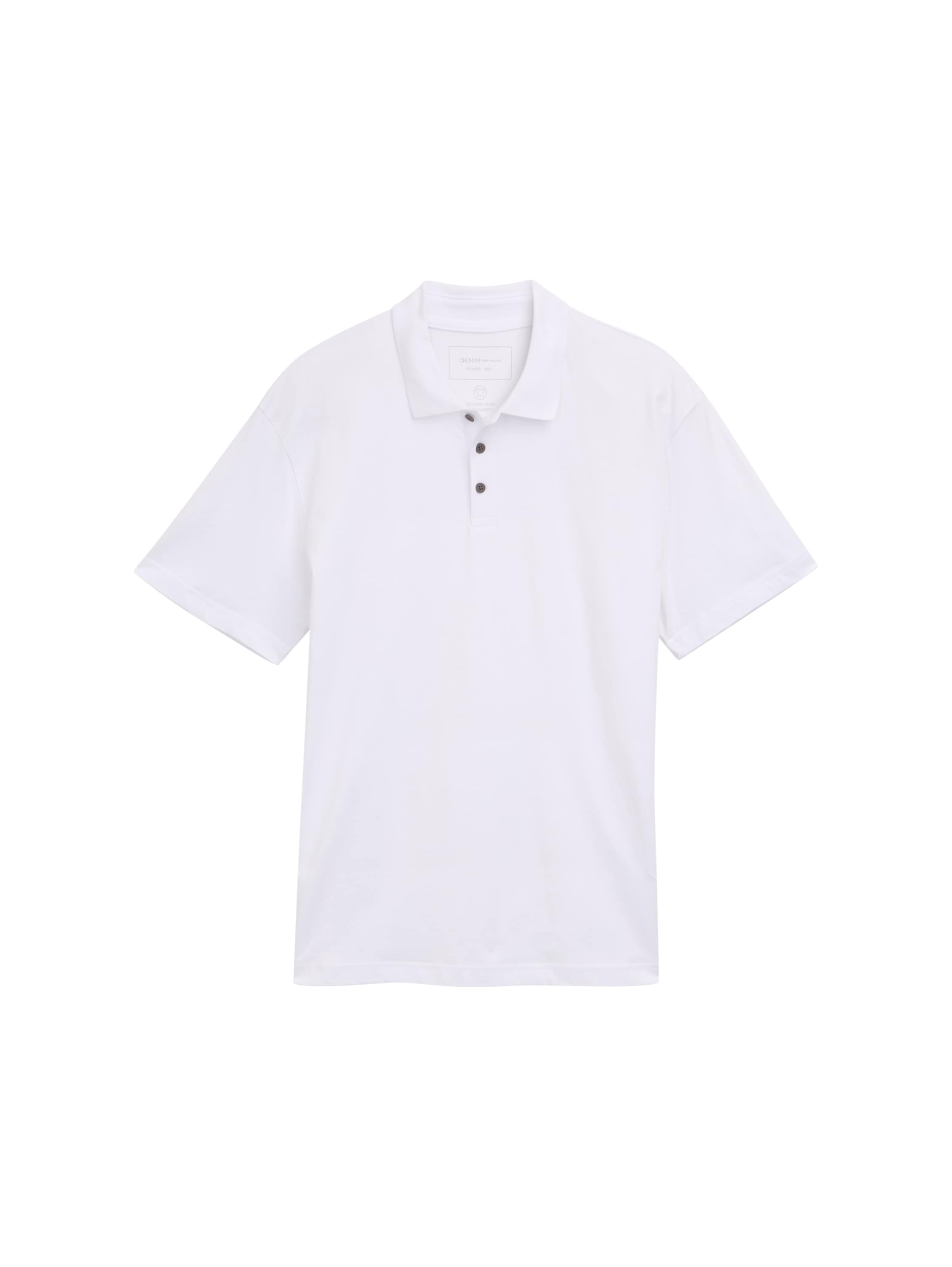 relaxed jersey polo #1