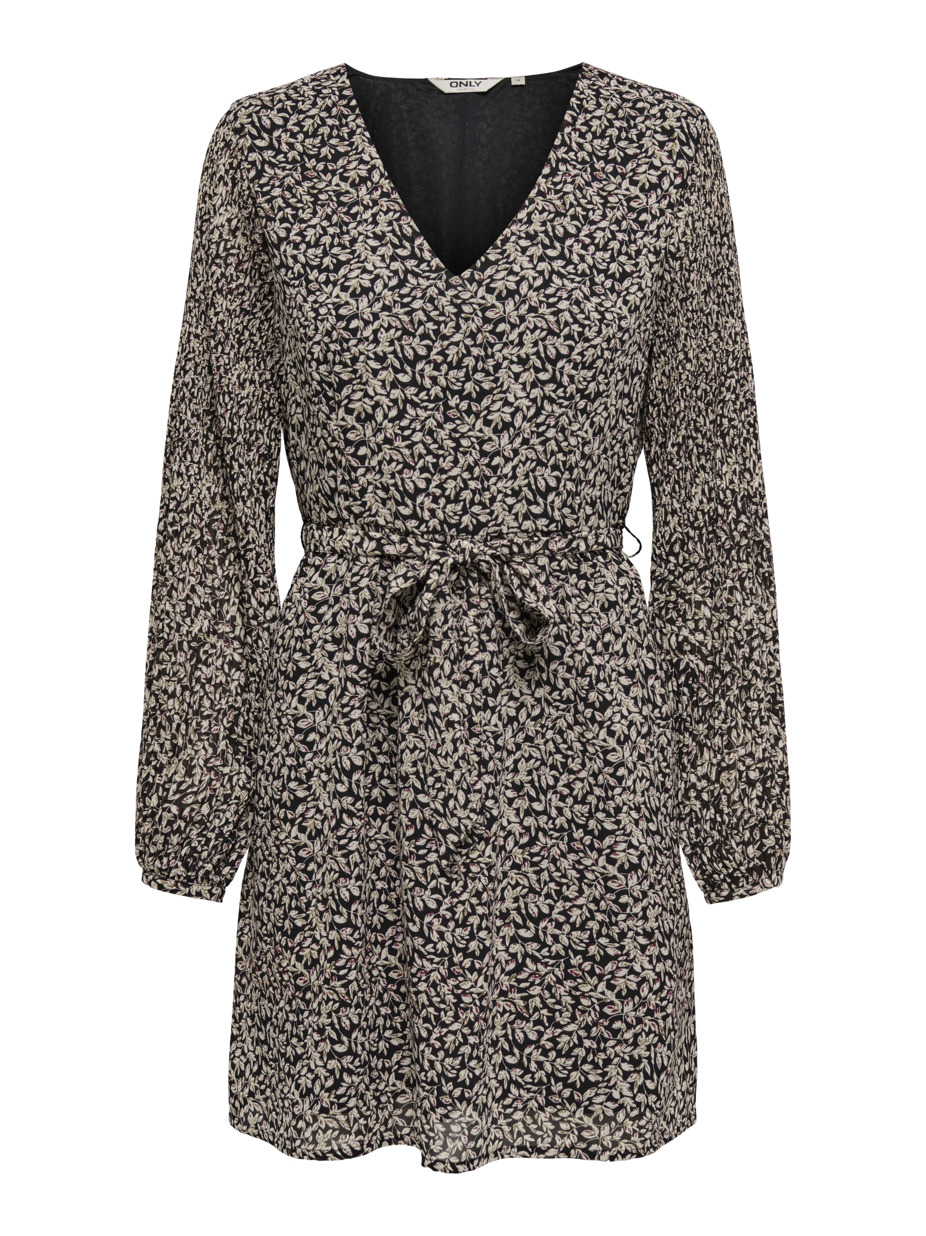 ONLSTAR LIFE L/S PLISSE SLEEVE DRESS WVN #1