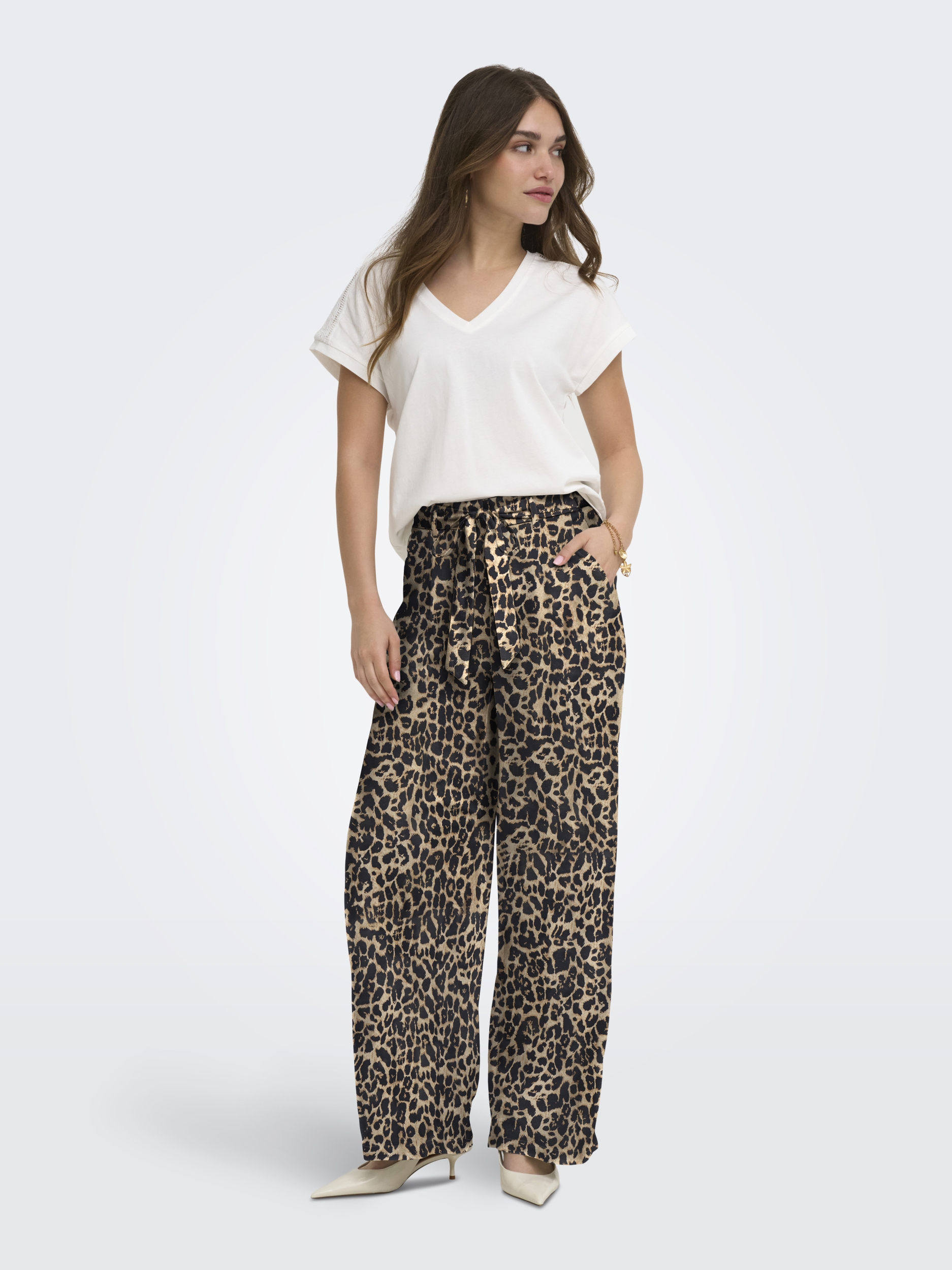 ONLSILVA LOOSE PANTS WVN NOOS #4