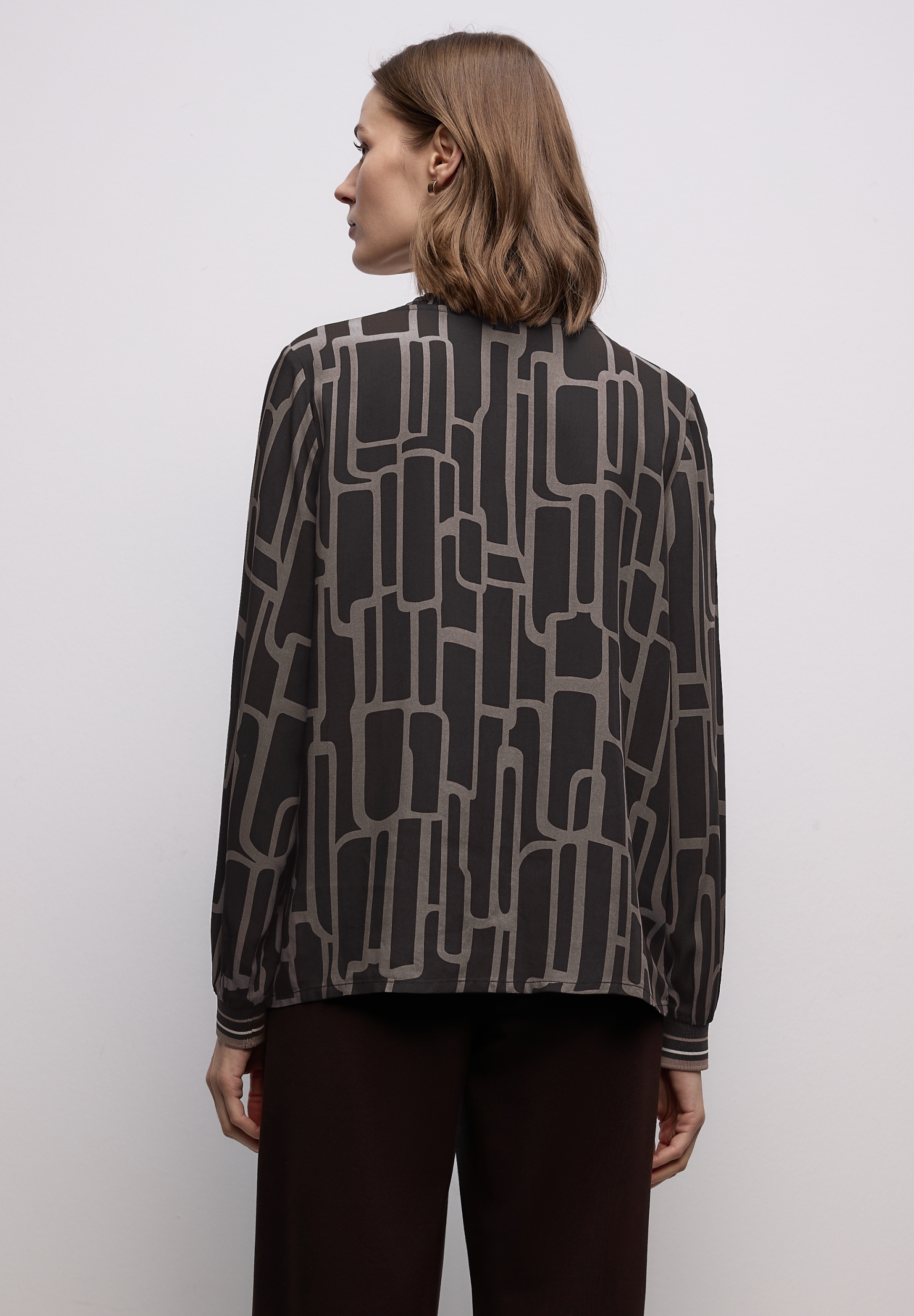 LTD QR Tunic blouse w tapes AO #5