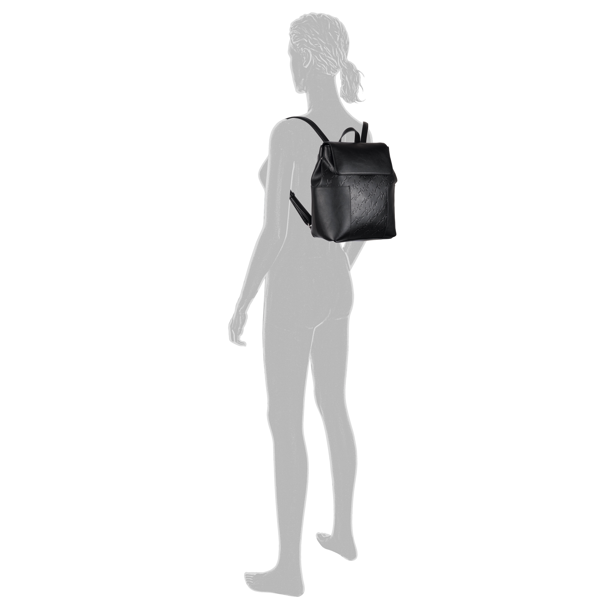Wendi, Backpack M, black #4