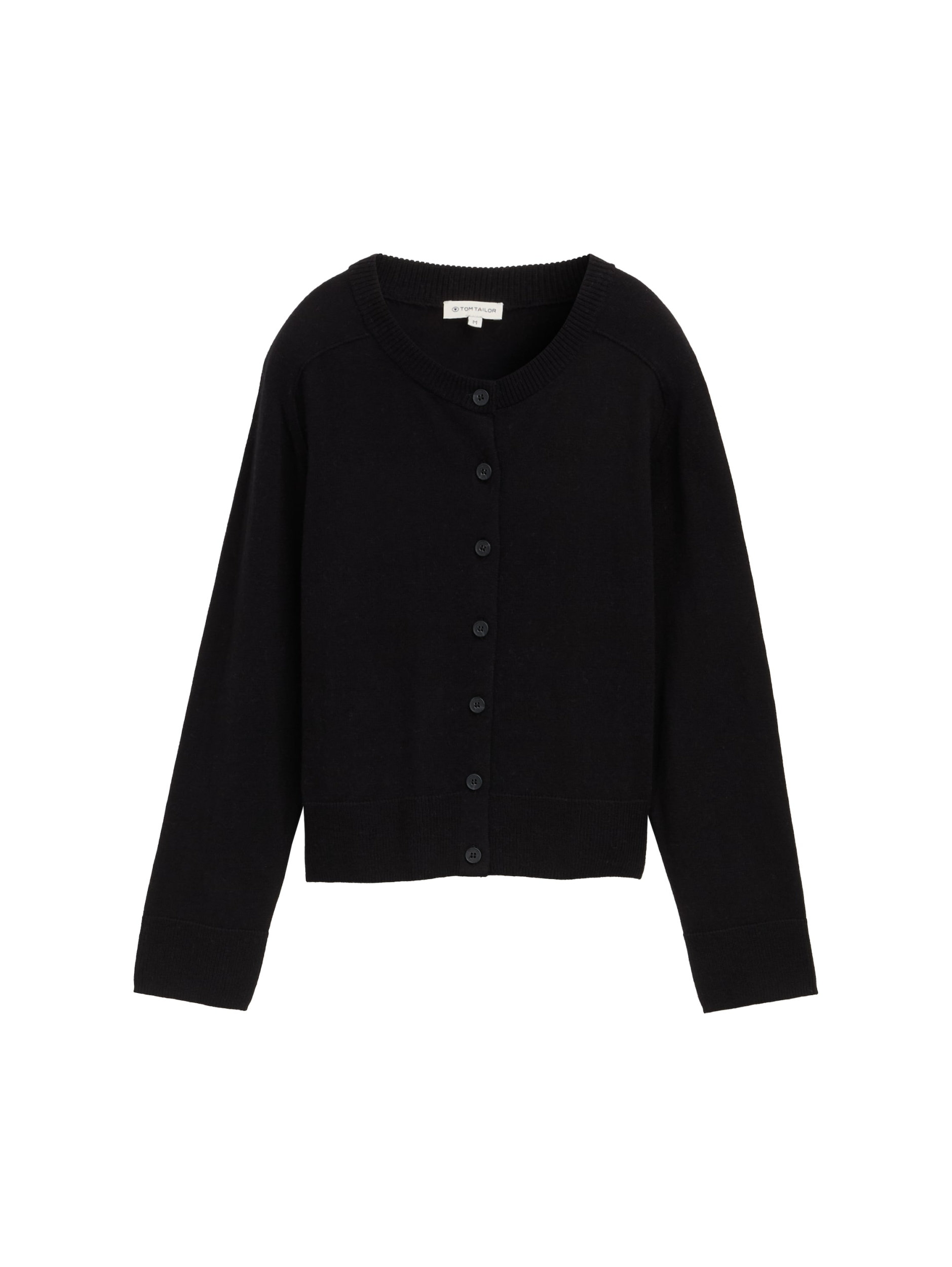 knit cardigan with saddle shou #1