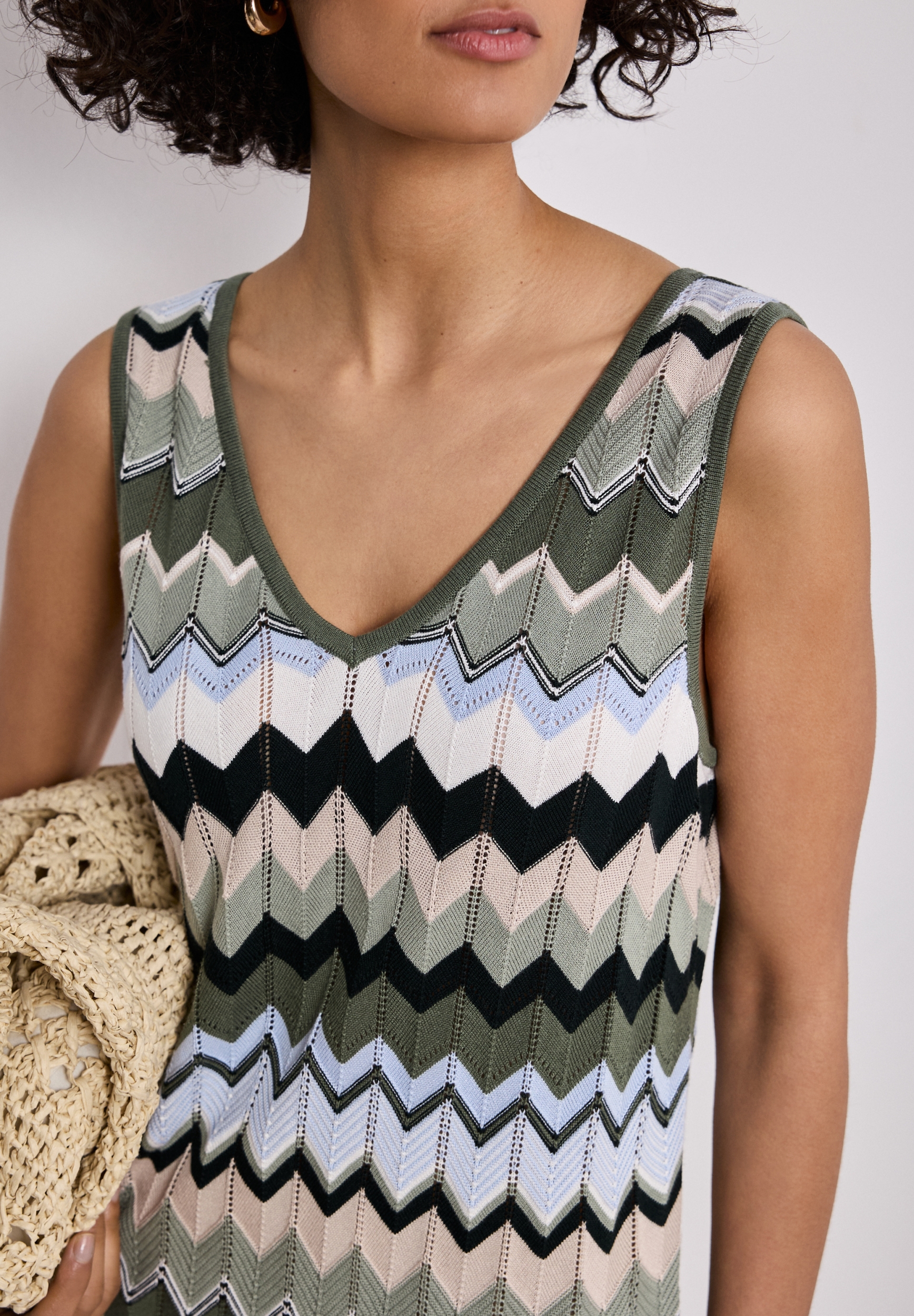 multicolor zig-zag dress #5